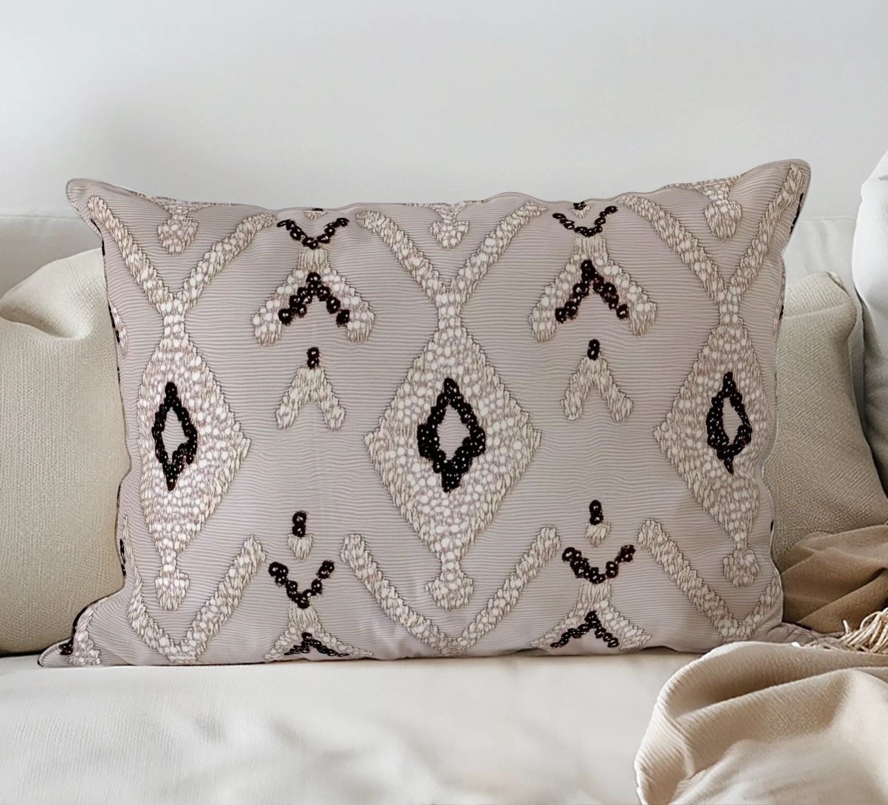 Elegante motivo boho cuscino da Carinaprint
