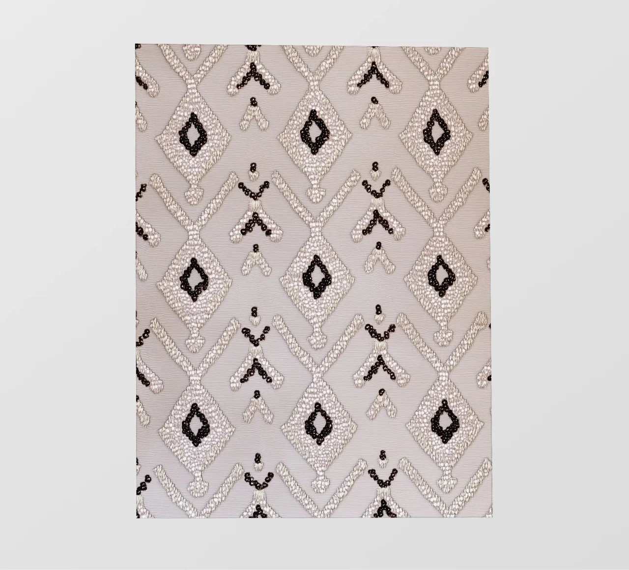 Stijlvol boho-patroon fotobehang van Carinaprint