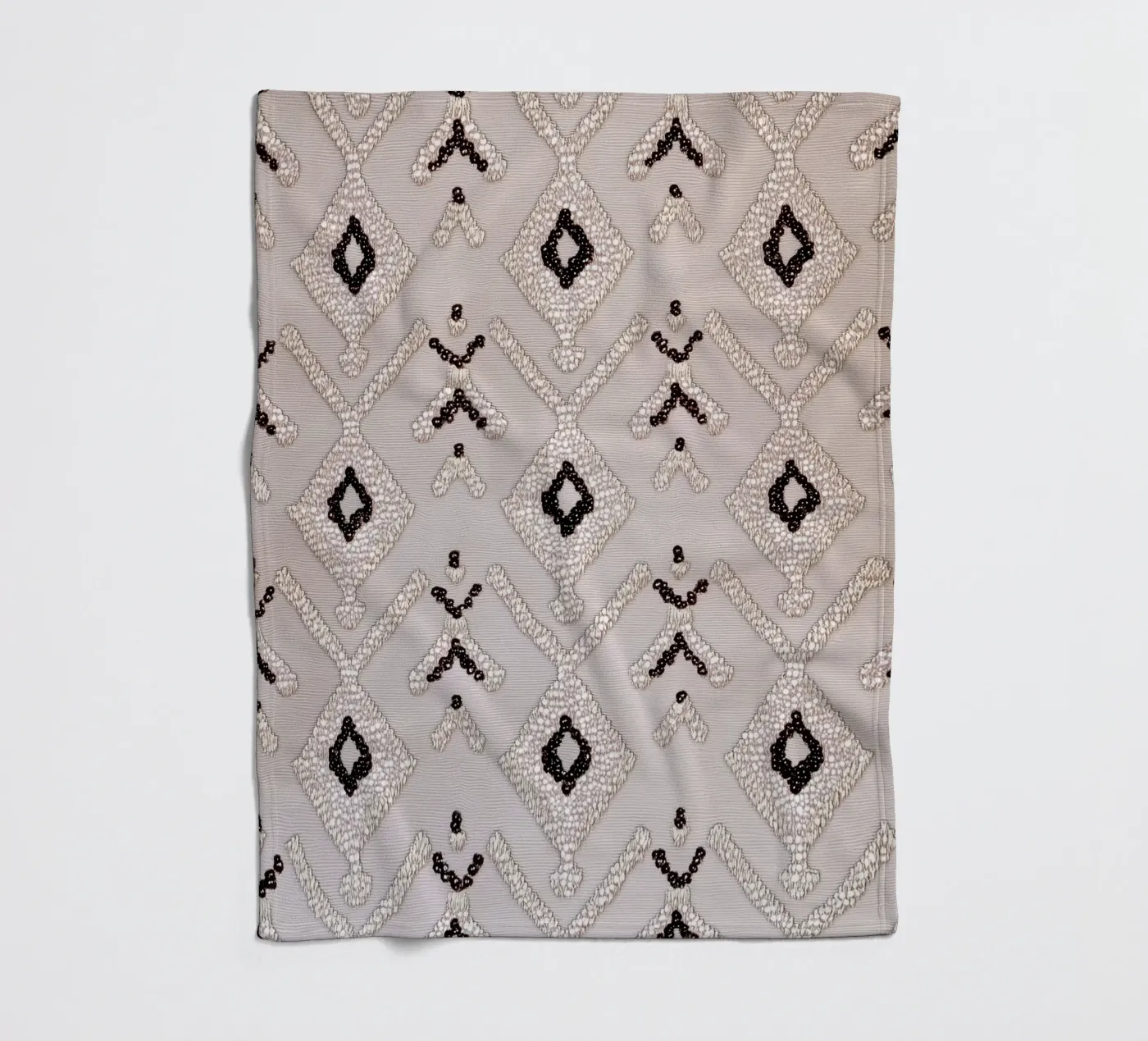 Elegante motivo boho coperta in pile da Carinaprint