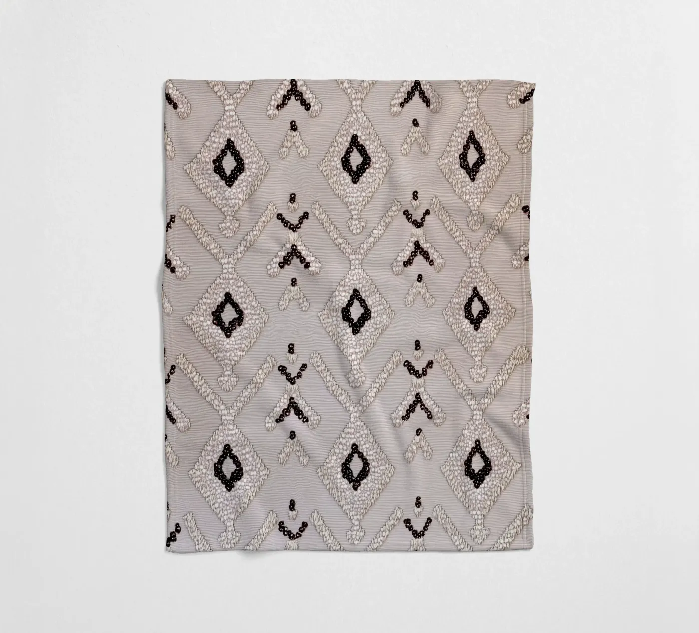 Stylish boho pattern coperta in pile da Carinaprint