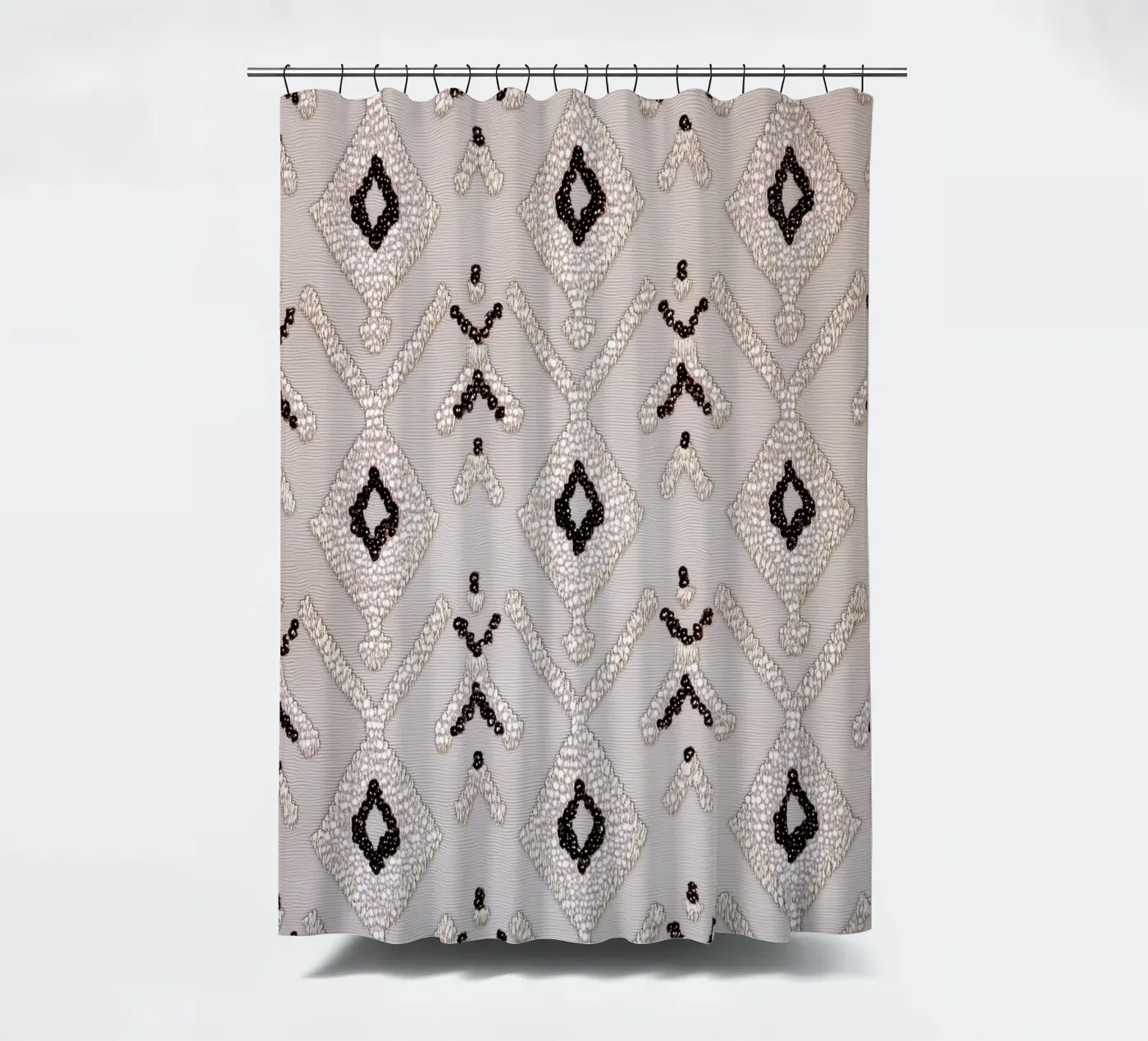 Elegante motivo boho tenda da doccia da Carinaprint