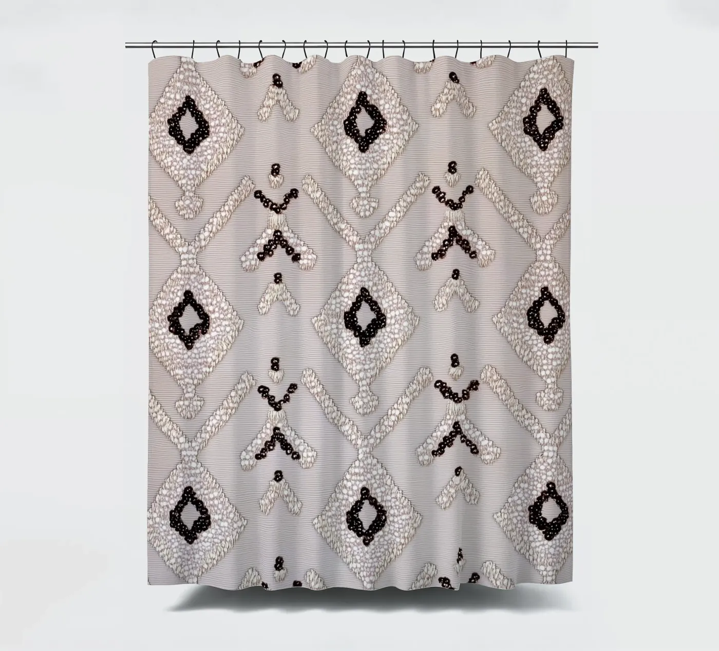 Elegante motivo boho tenda da doccia da Carinaprint
