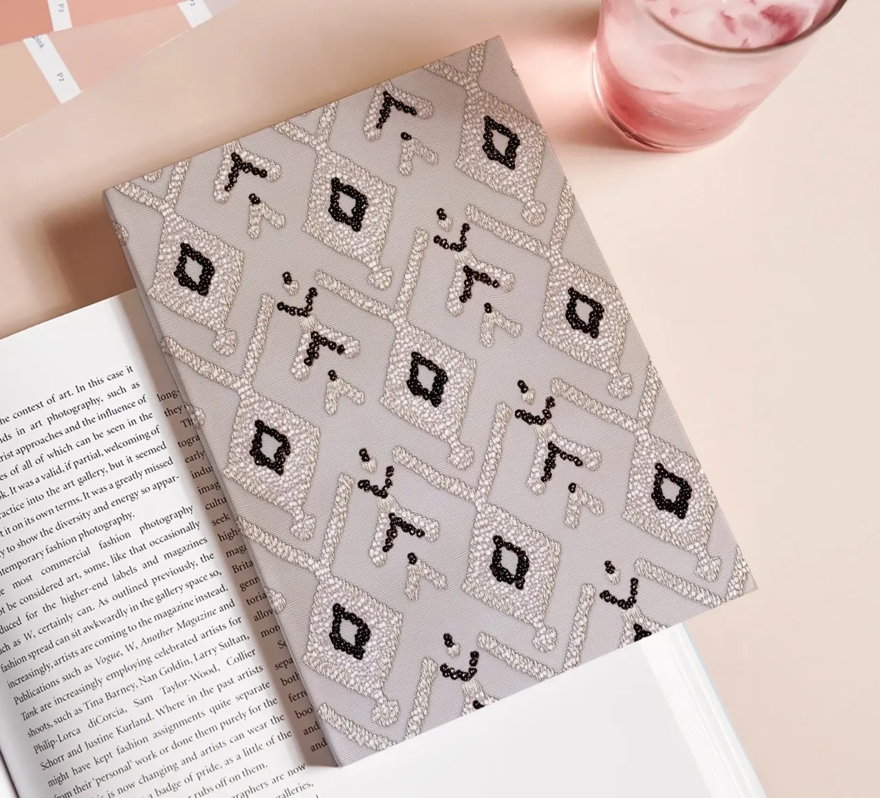 Stylish boho pattern notebook by Carinaprint
