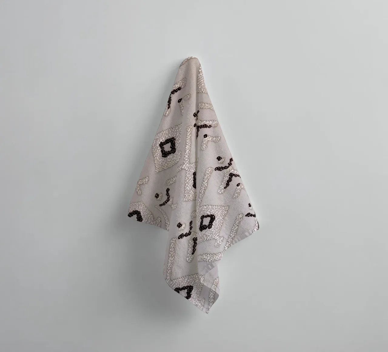 Stylish boho pattern towel by Carinaprint