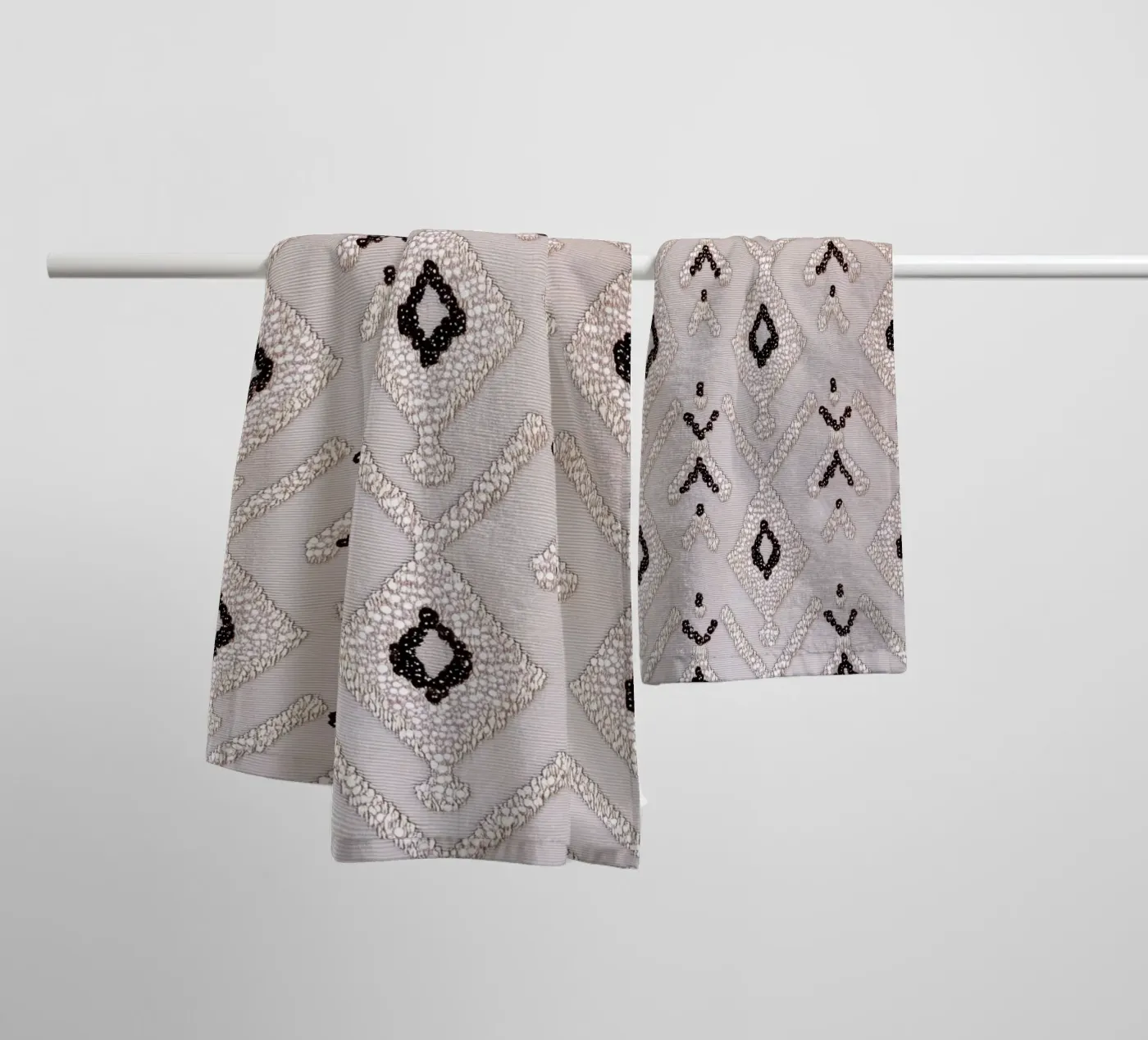 Elegante motivo boho asciugamano da bagno da Carinaprint