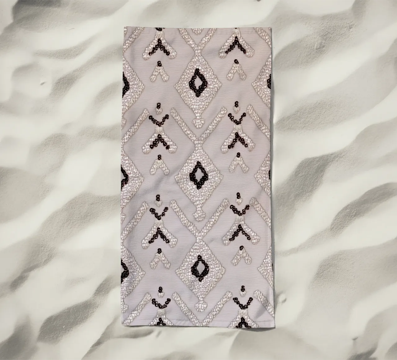 Stylish boho pattern serviette de plage de Carinaprint