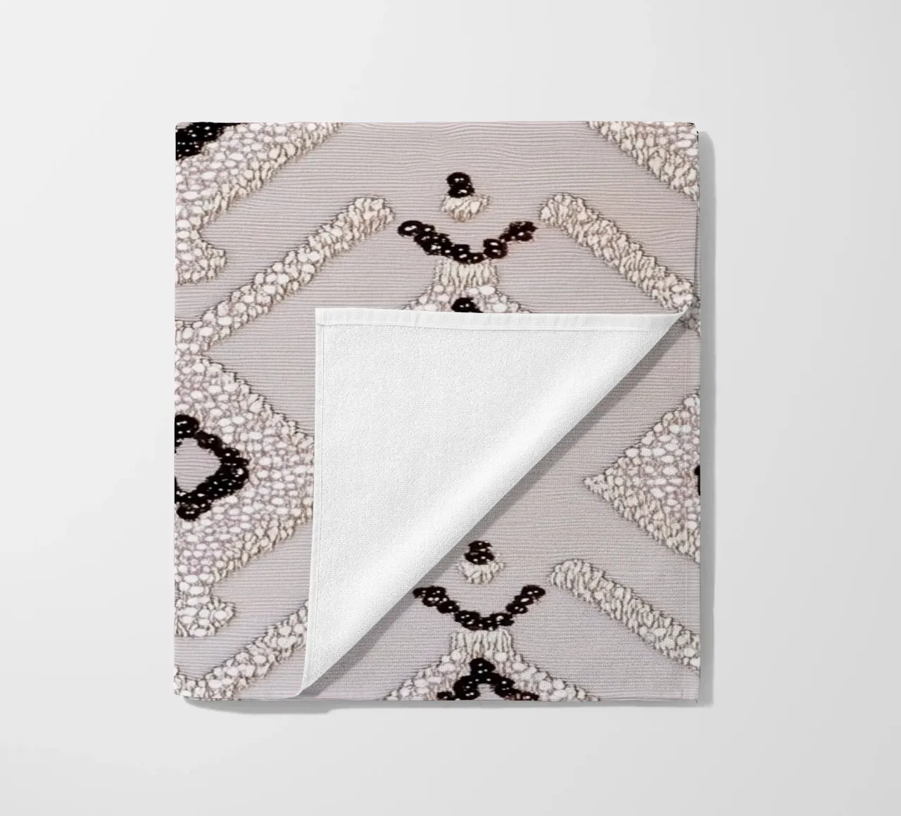 Stylish boho pattern telo mare da Carinaprint