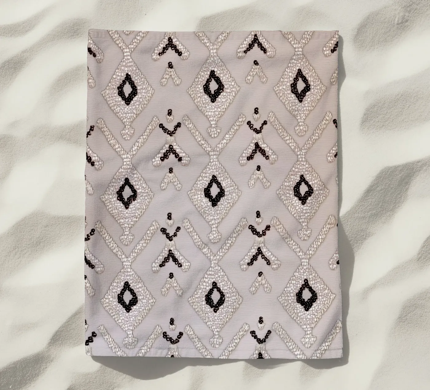 Stijlvol boho-patroon strandhanddoek van Carinaprint