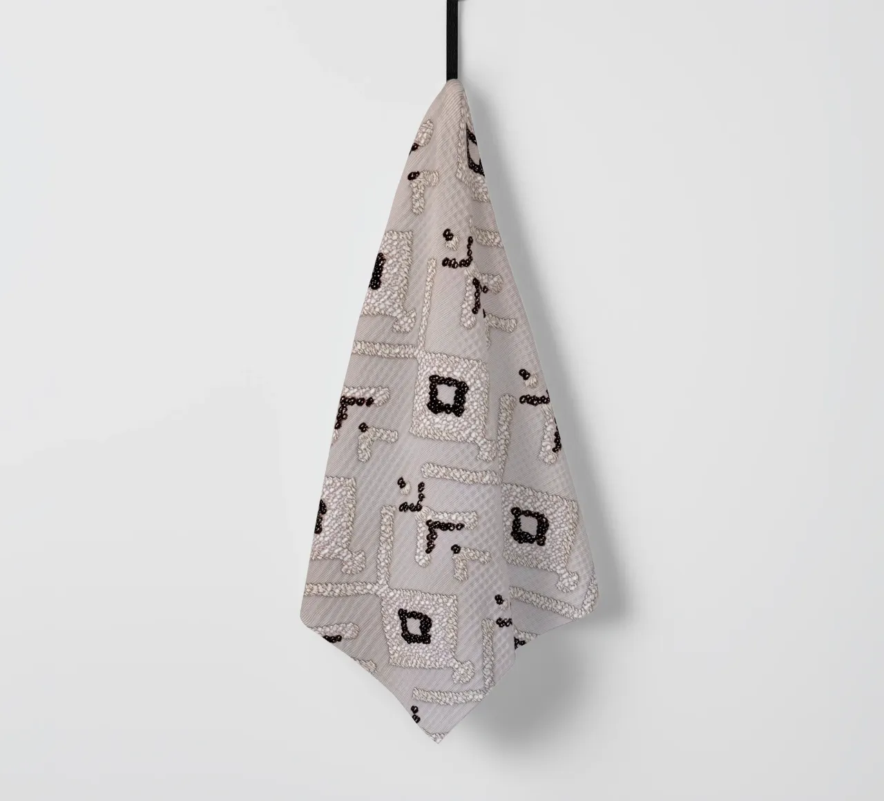 Motif boho élégant torchon de Carinaprint