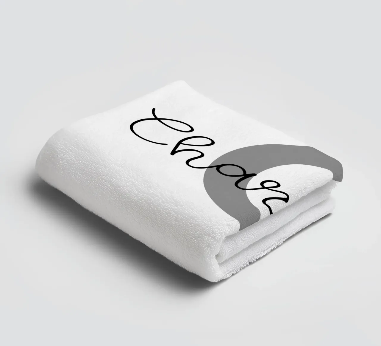 Personalized Monogram Custom Name towel by Personalized Art