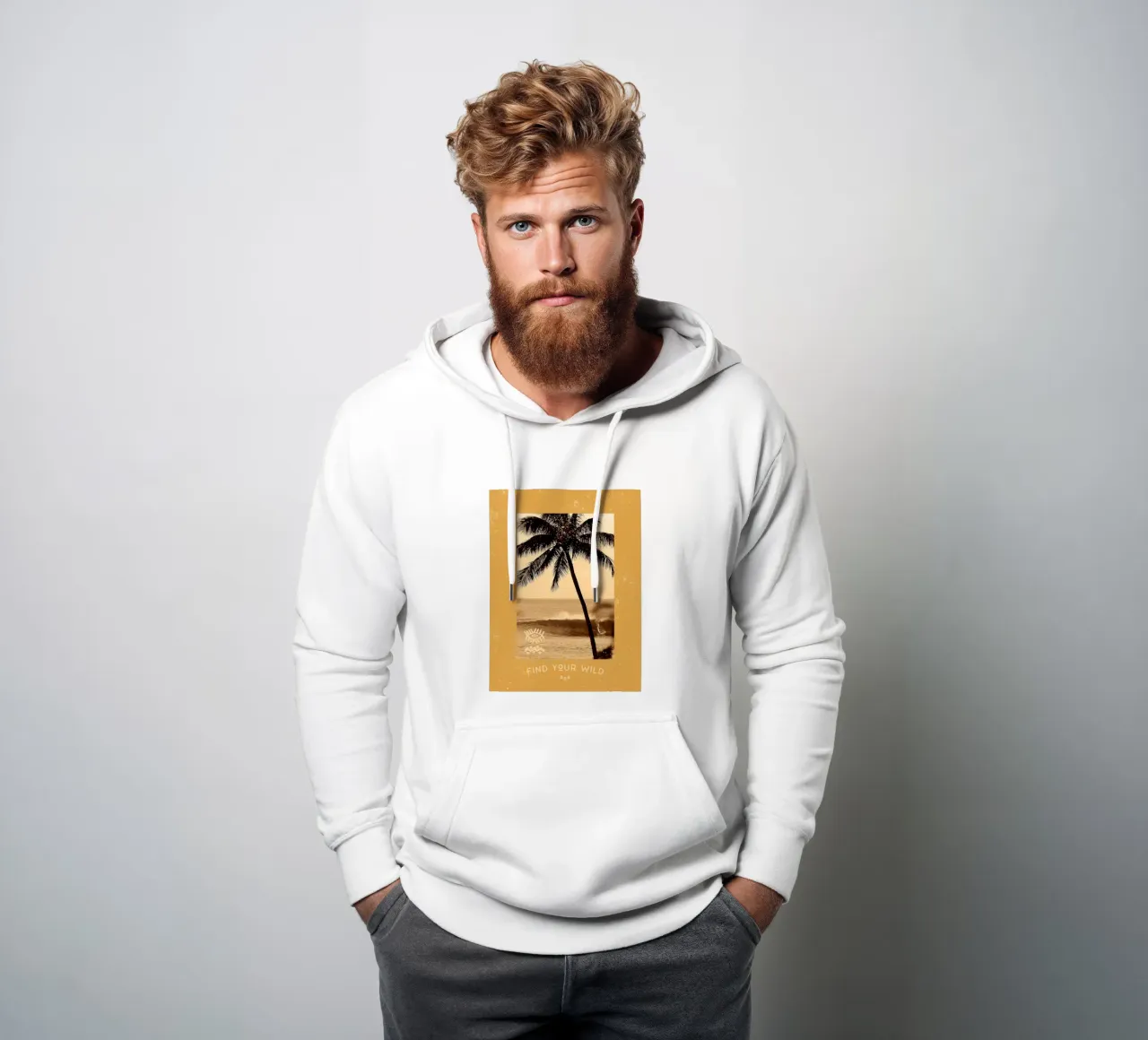 Find Your Wild felpa con cappuccio da ArtColorCreation