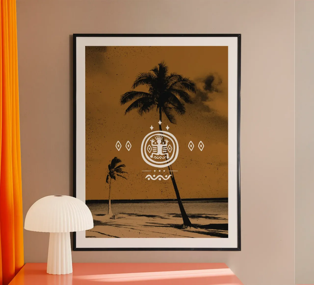 Boubou Beach poster da ArtColorCreation