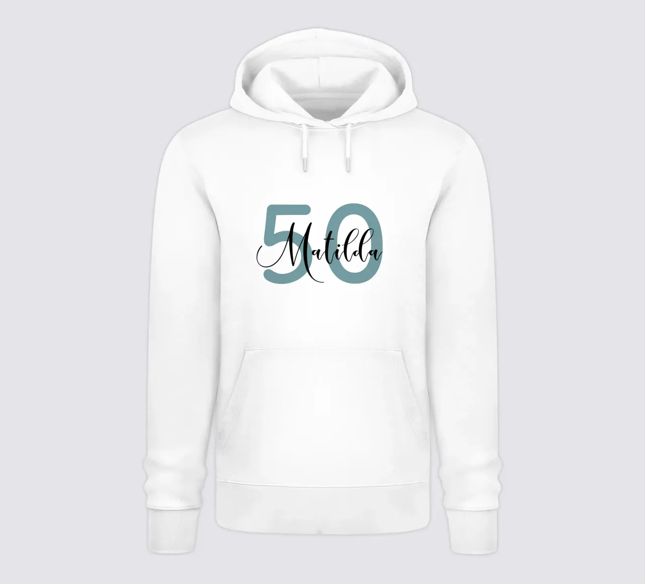 Cumpleaños Personalizado Edad y Nombre sudadera con capucha de Personalized Art