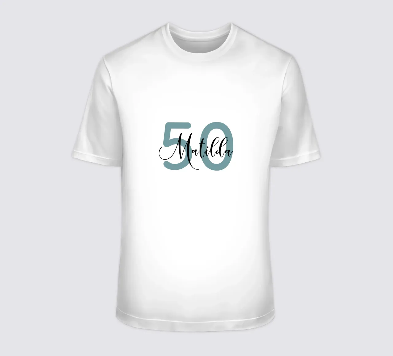 Personalized Age and Name Custom Birthday t-shirt by Personalized Art