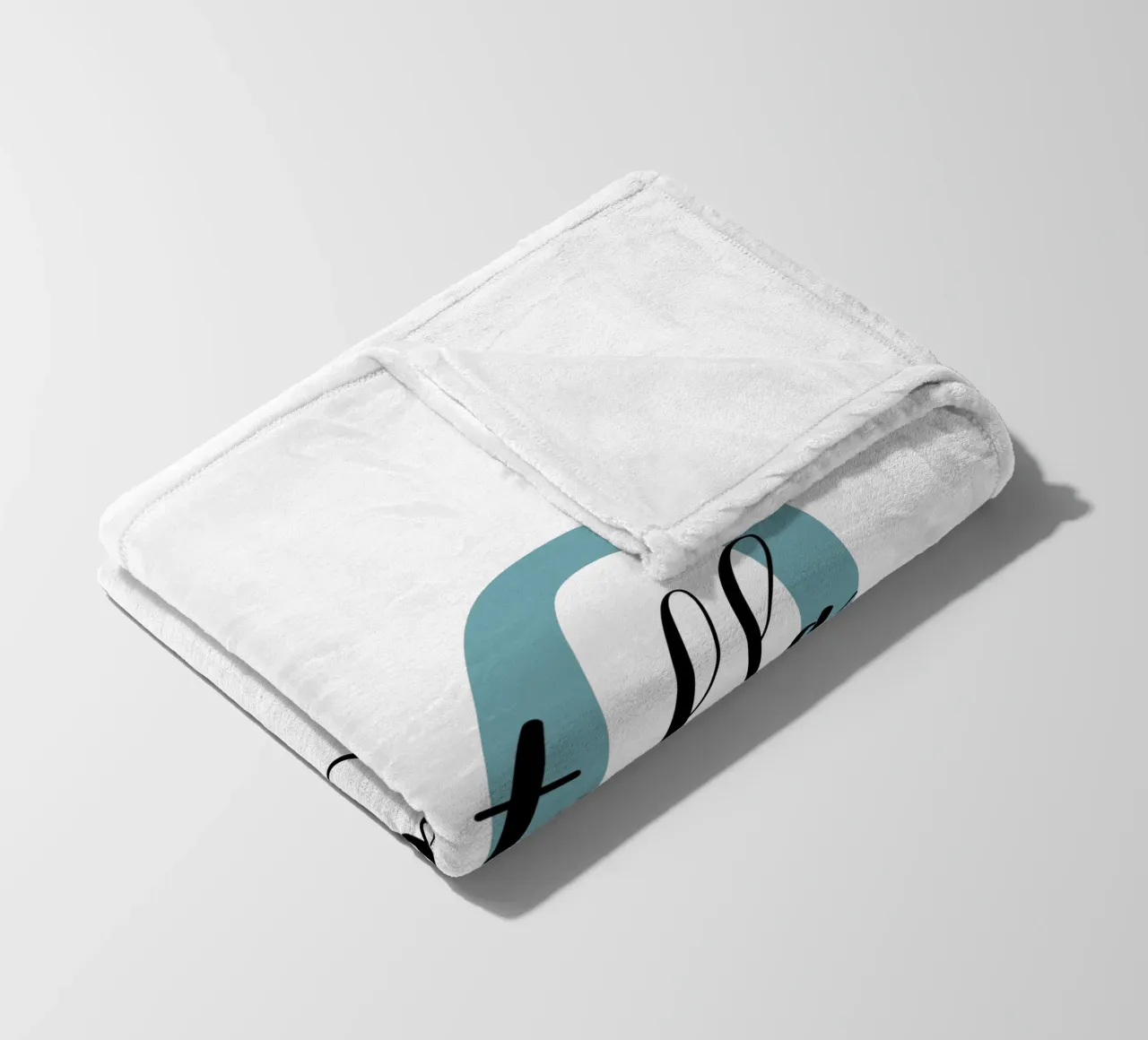 Personalized Age and Name Custom Birthday fleece blanket by Personalized Art