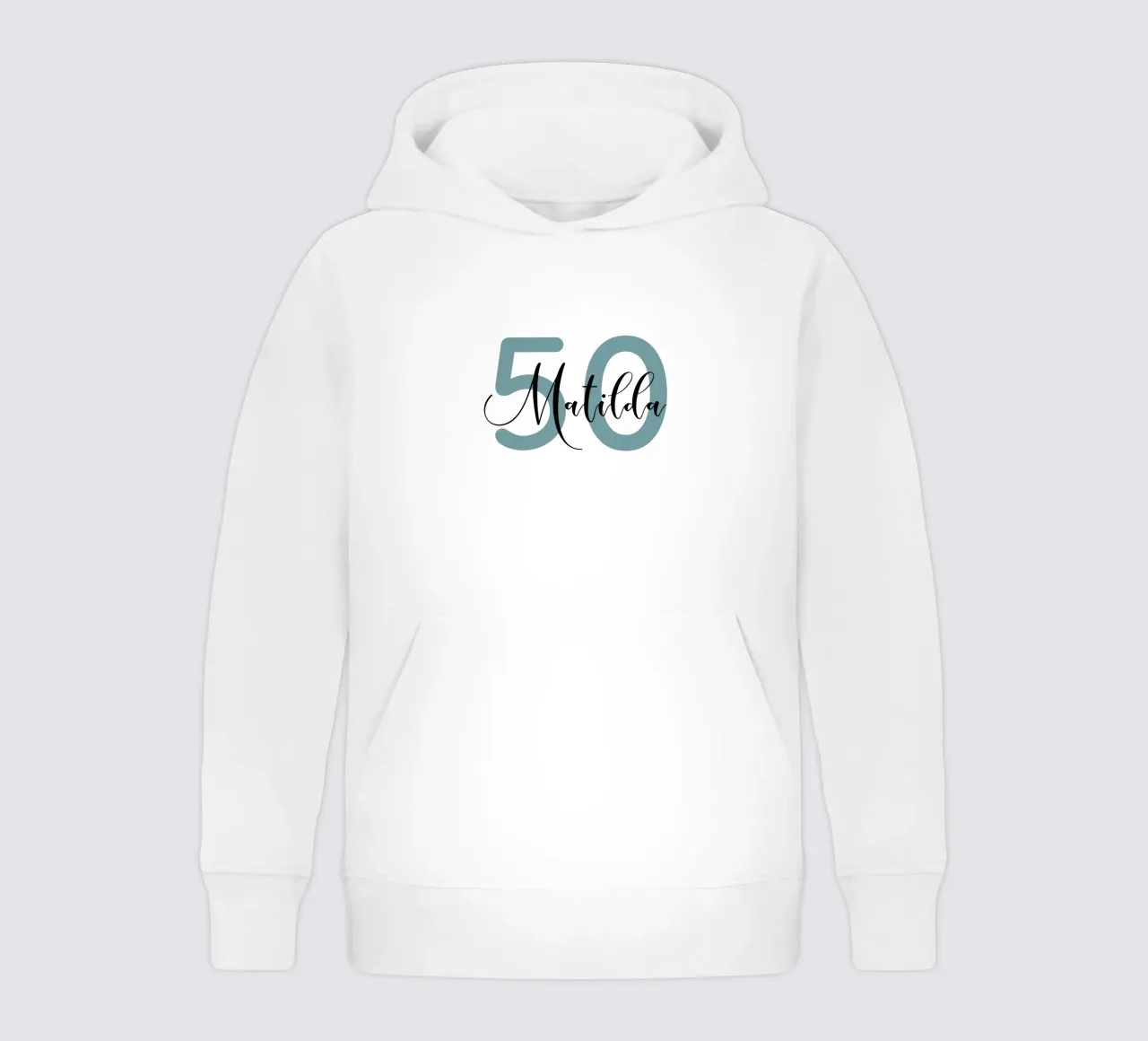 Cumpleaños Personalizado Edad y Nombre sudadera con capucha para niño de Personalized Art