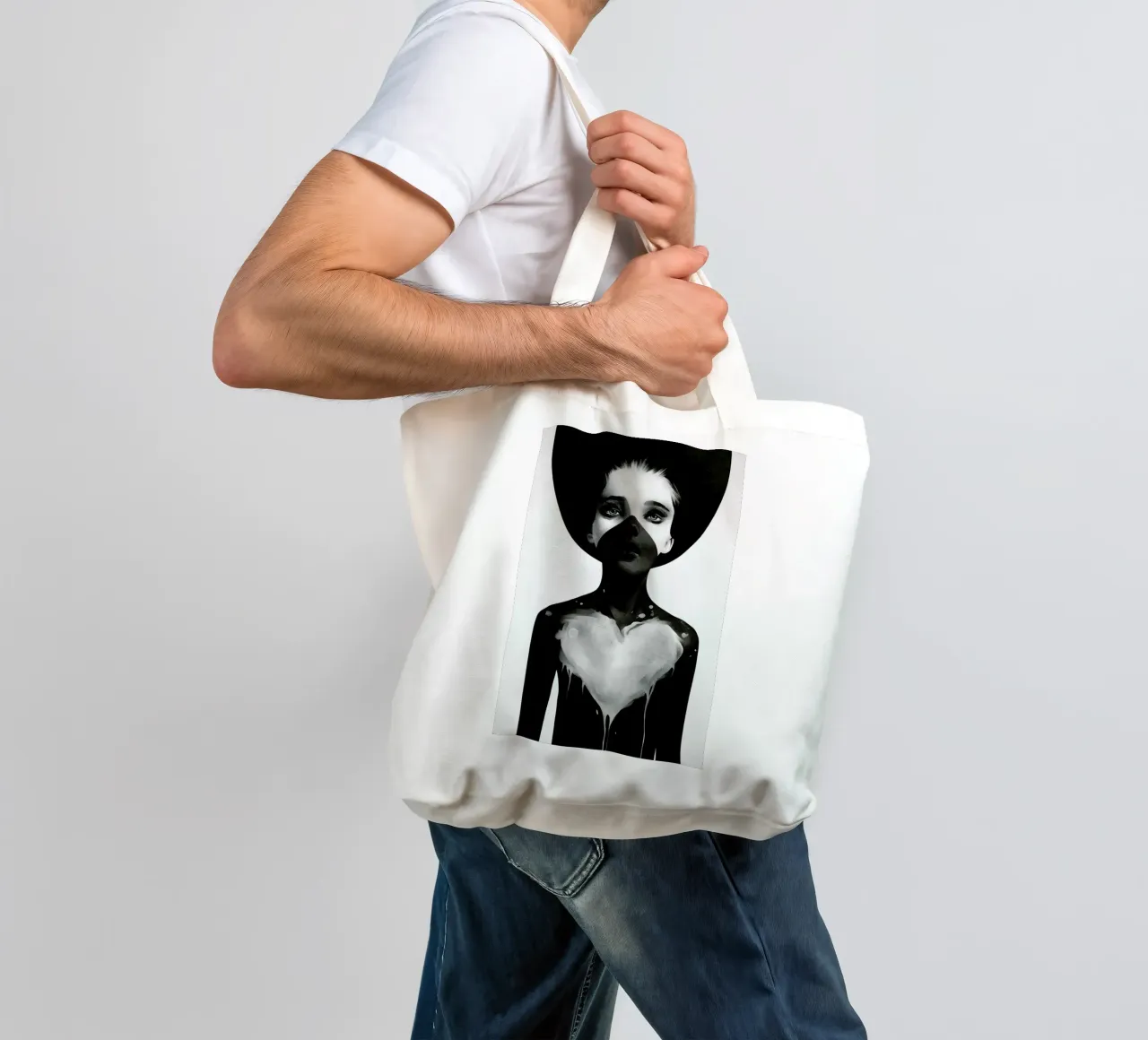 Hold on tote bag by Ruben Ireland