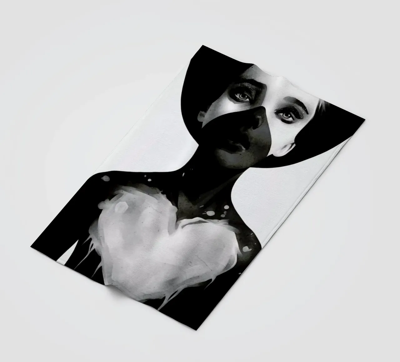Hold on fleece blanket by Ruben Ireland