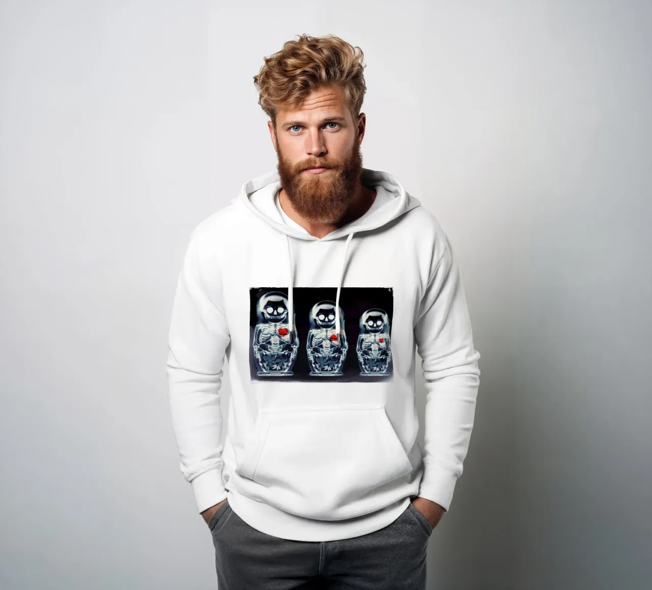 Nesting Doll felpa con cappuccio da Ali Gulec