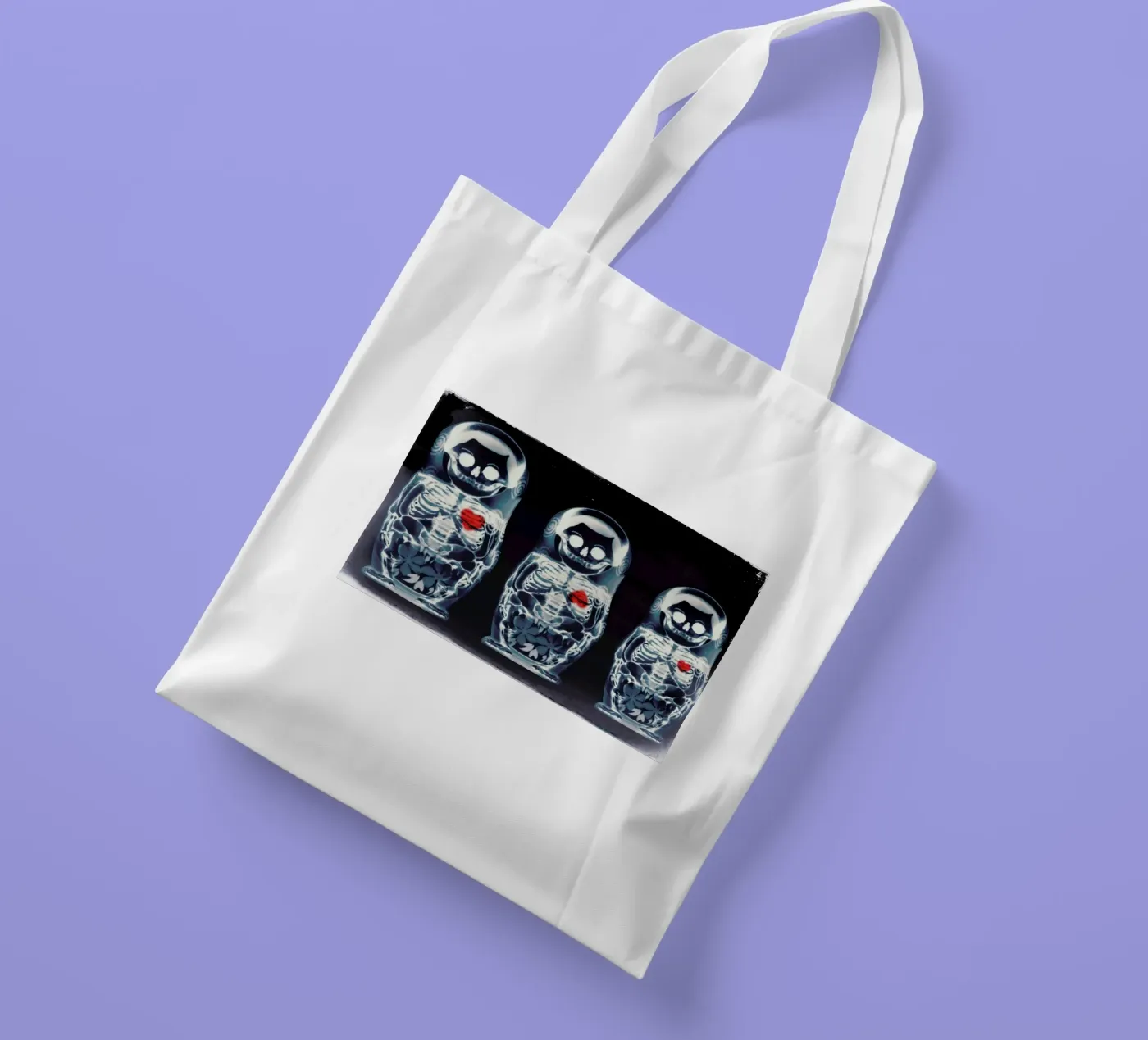 Nesting Doll borsa in juta da Ali Gulec