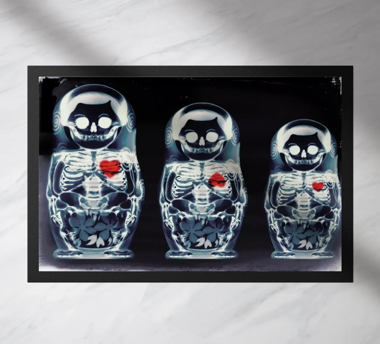 Nesting Doll doormat by Ali Gulec