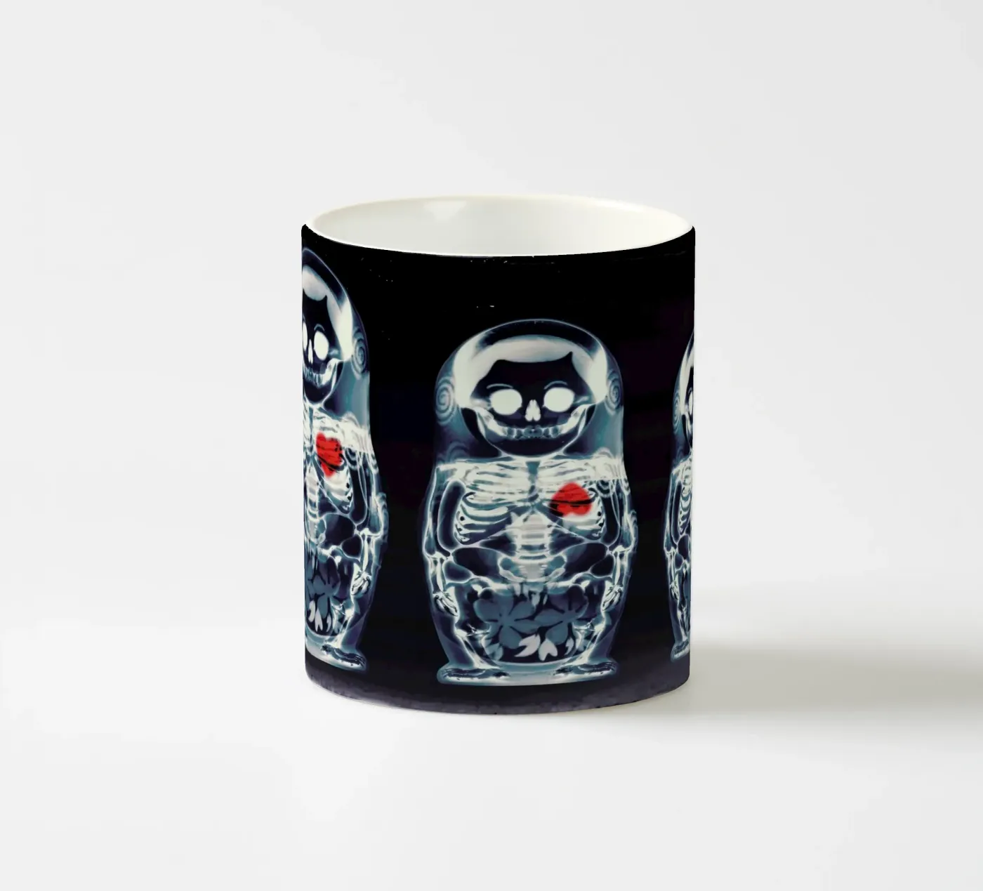 Nesting Doll ceramic mug by Ali Gulec