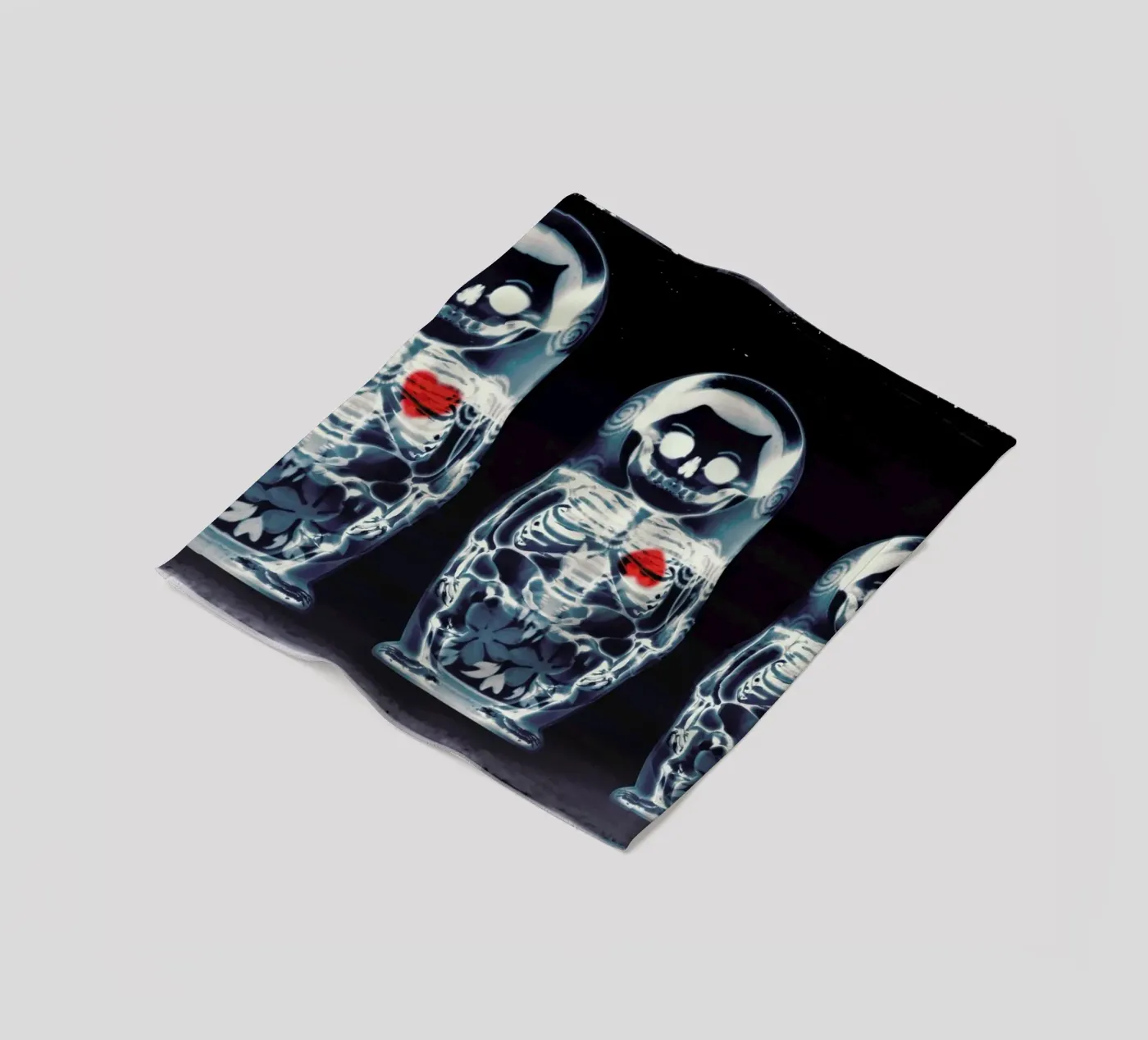Nesting Doll fleece blanket by Ali Gulec