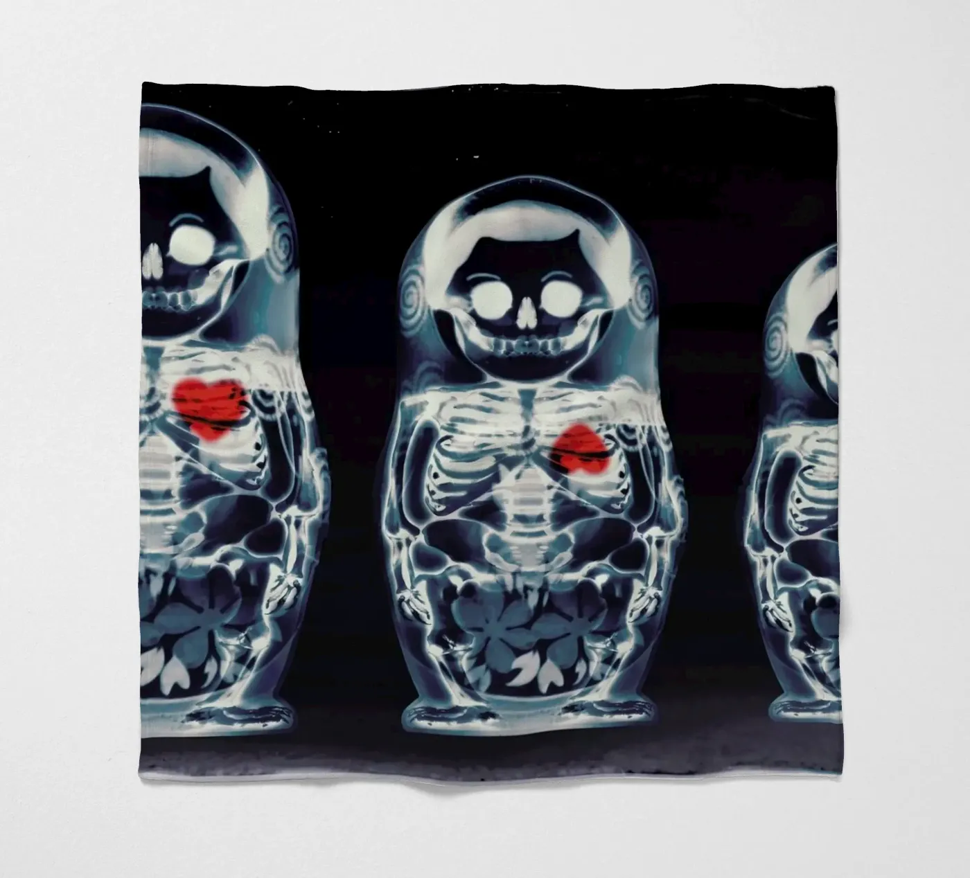 Nesting Doll fleece blanket by Ali Gulec