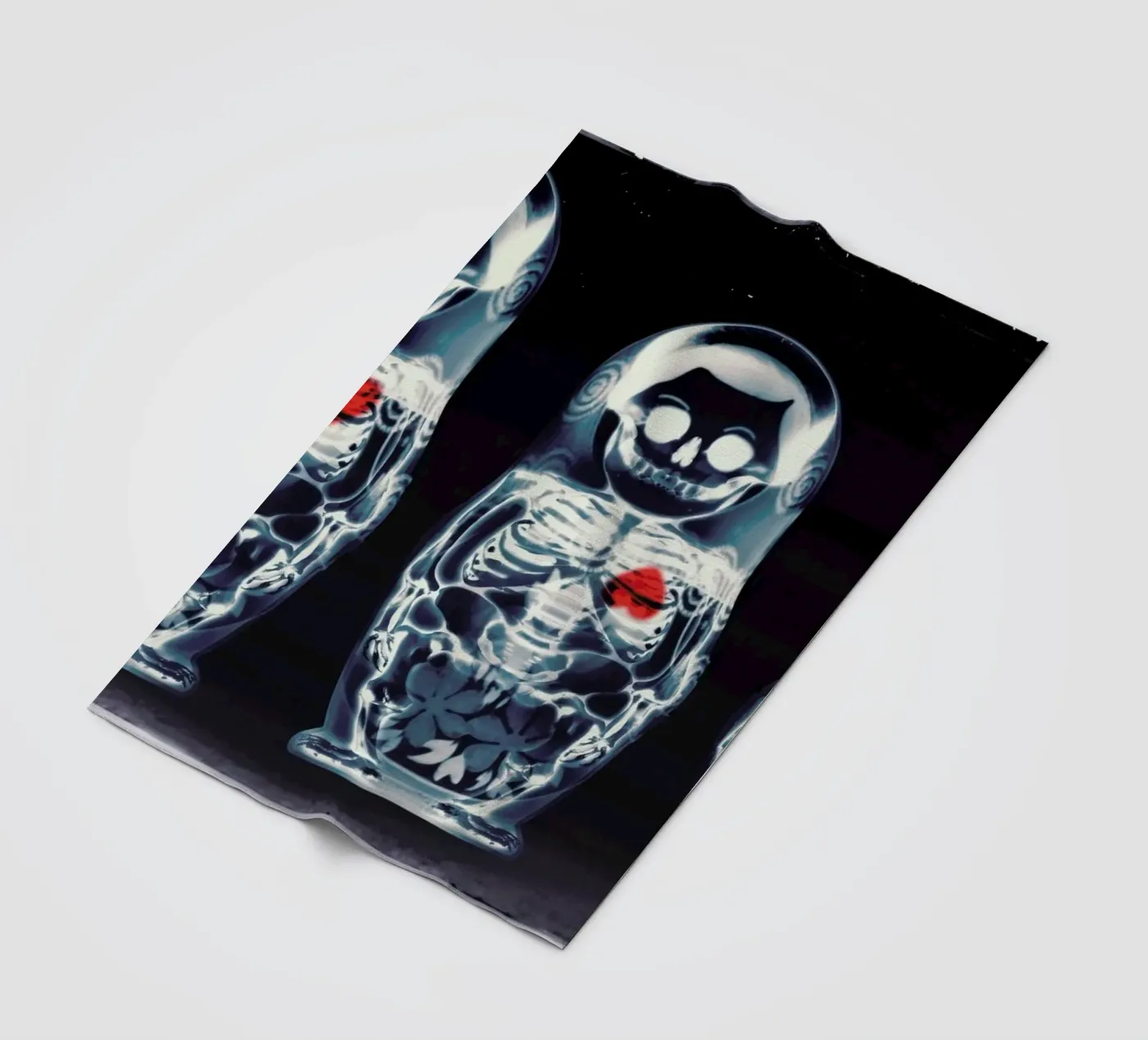 Nesting Doll fleece blanket by Ali Gulec
