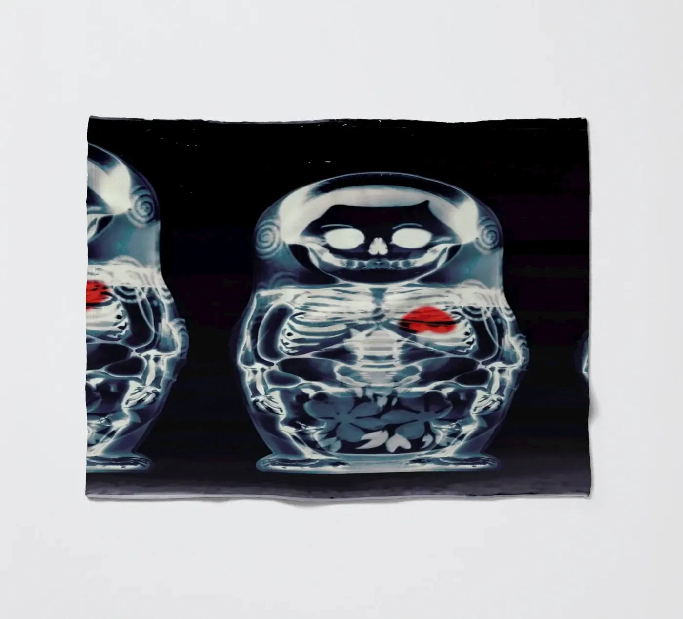 Nesting Doll fleece blanket by Ali Gulec