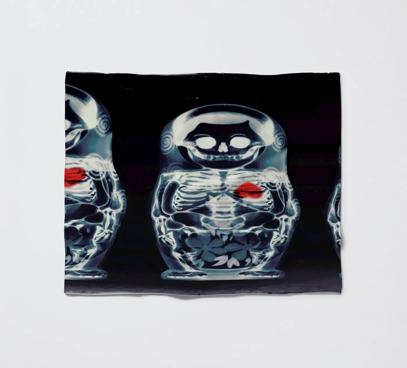 Nesting Doll fleece blanket by Ali Gulec