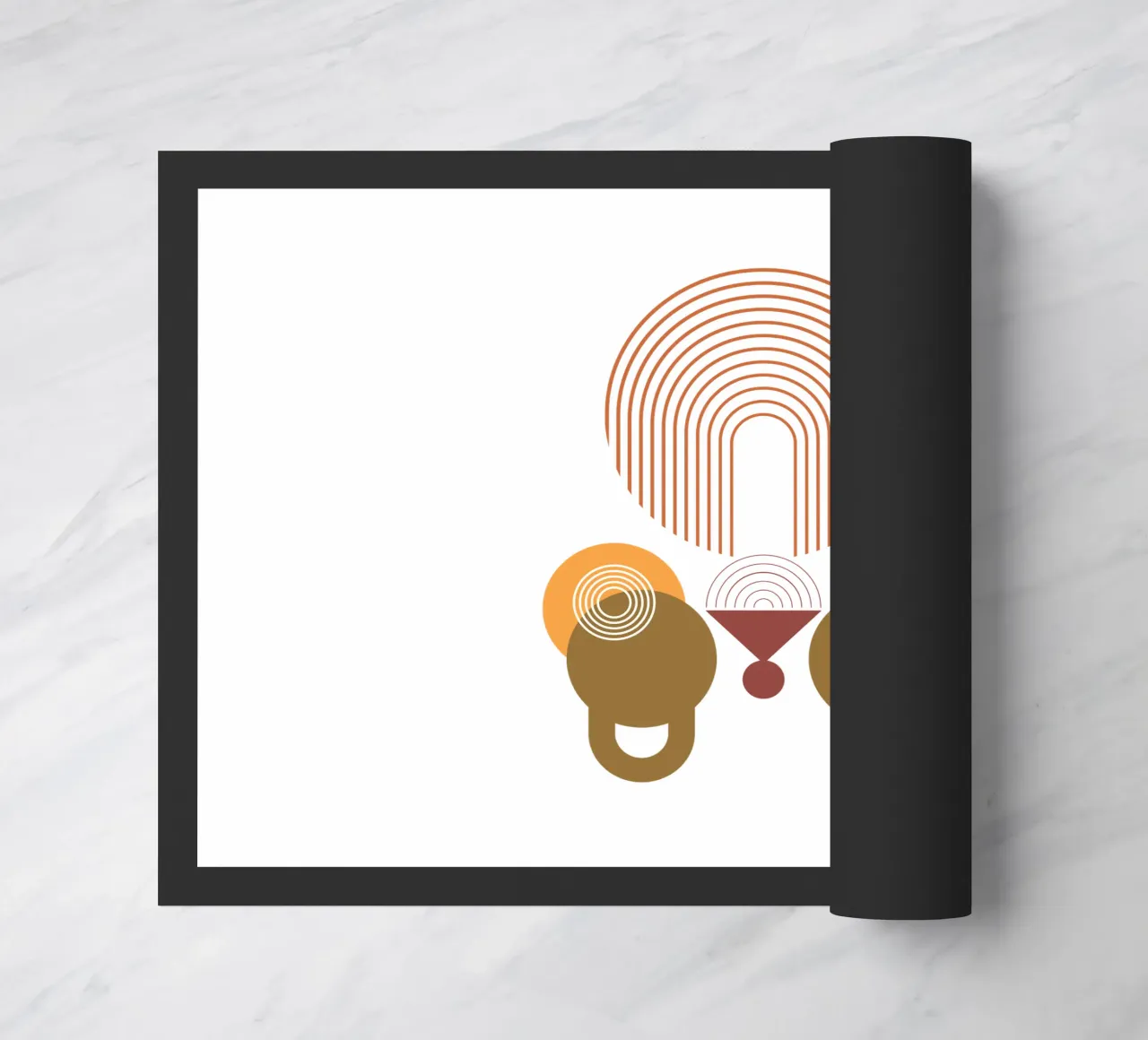 Estetica minimalista moderna e semplice zerbino da YSV MINIMALIST