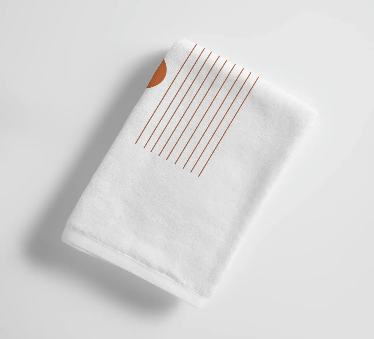 Modern Minimalist Simple Aesthetic towel by YSV MINIMALIST