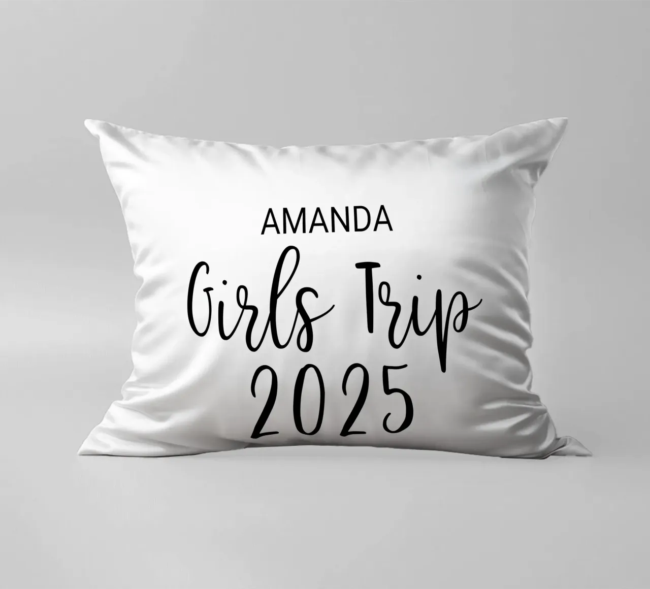 Viaggio per ragazze personalizzato cuscino da Personalized Art