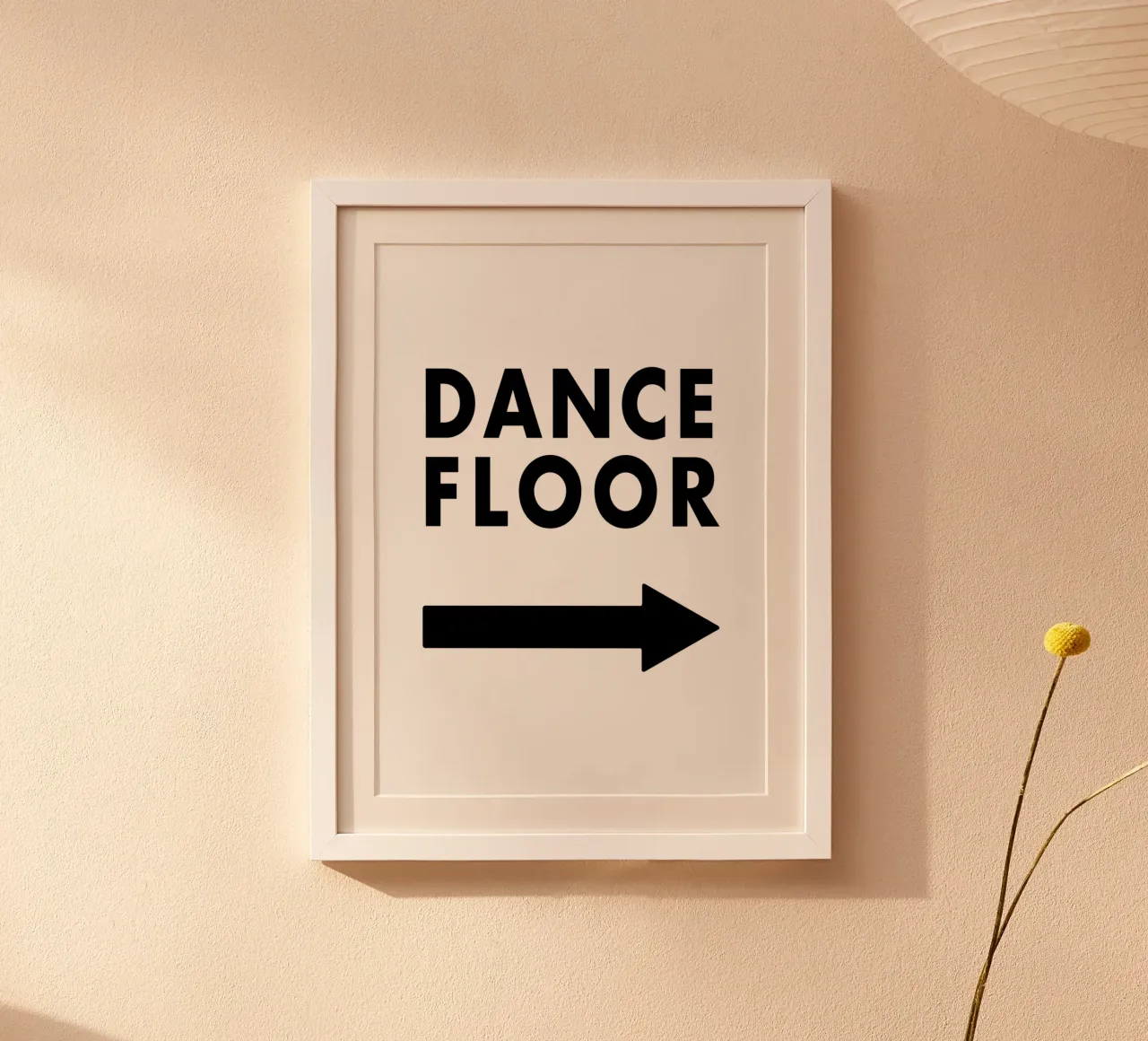 Dance Floor poster by WORD & WONDER