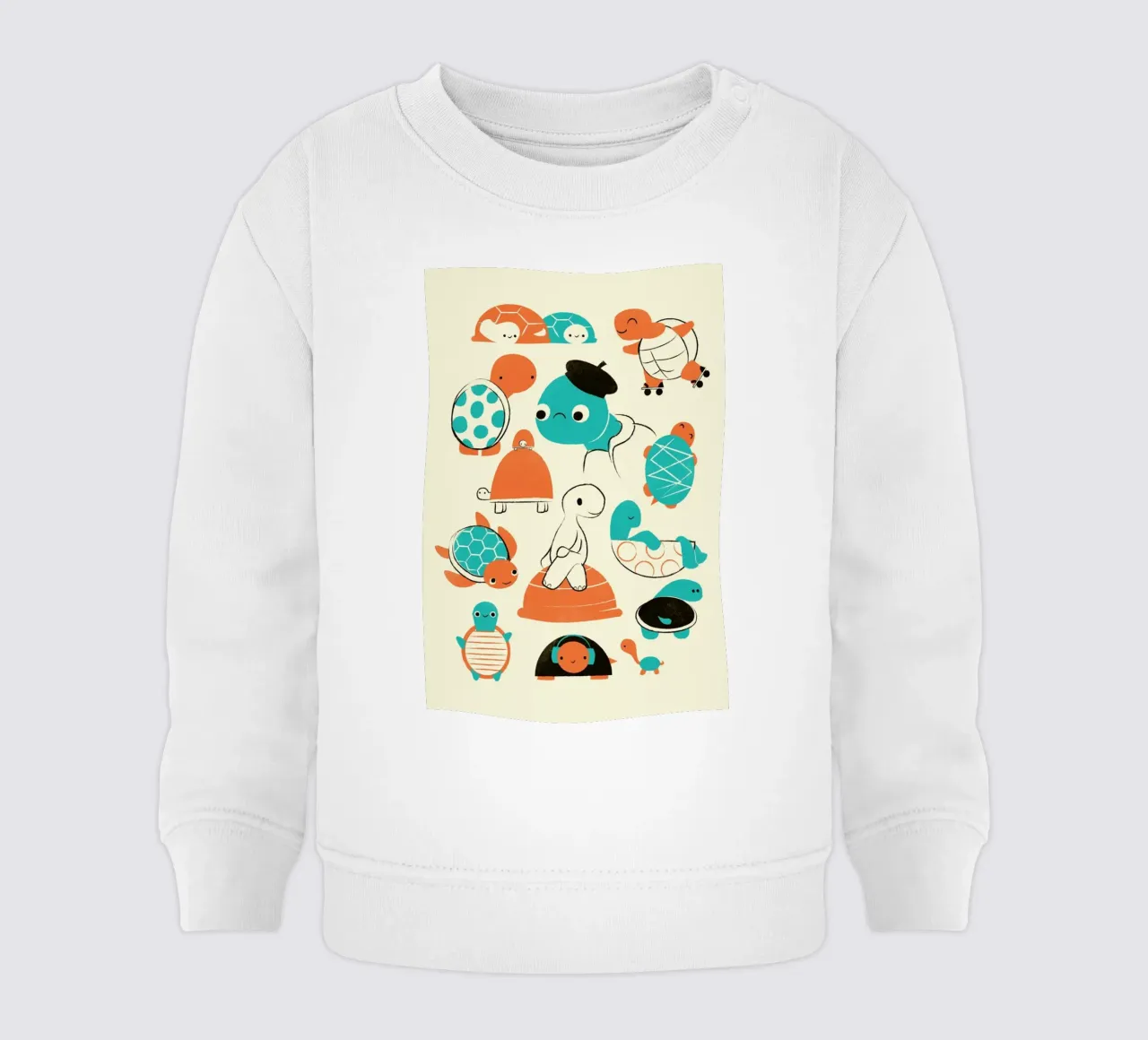 Turtles felpa neonato da Jay Fleck