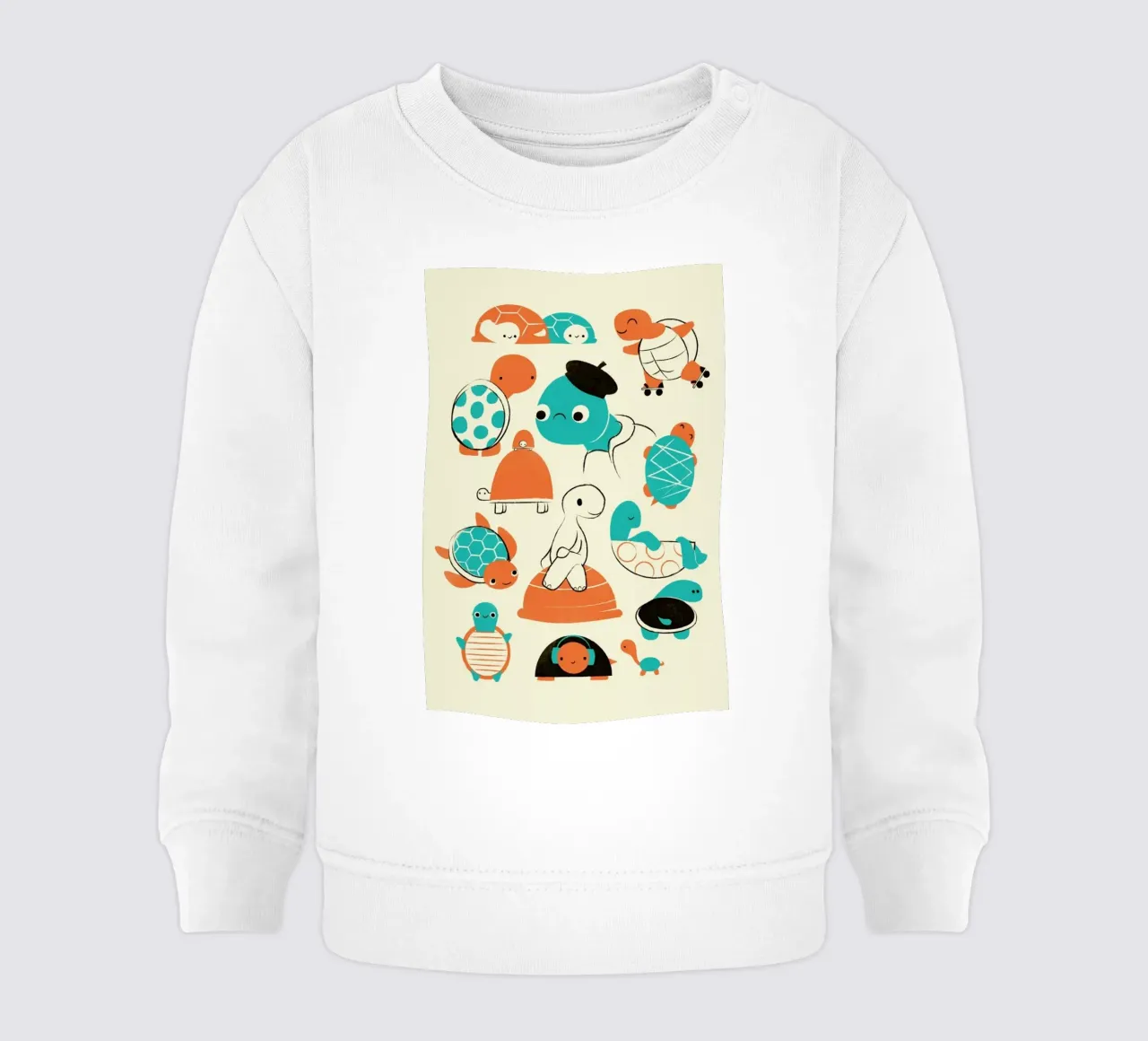 Turtles Baby Sweatshirt von Jay Fleck