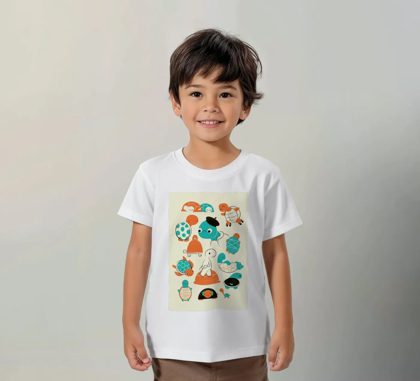Turtles Kinder T-Shirt von Jay Fleck