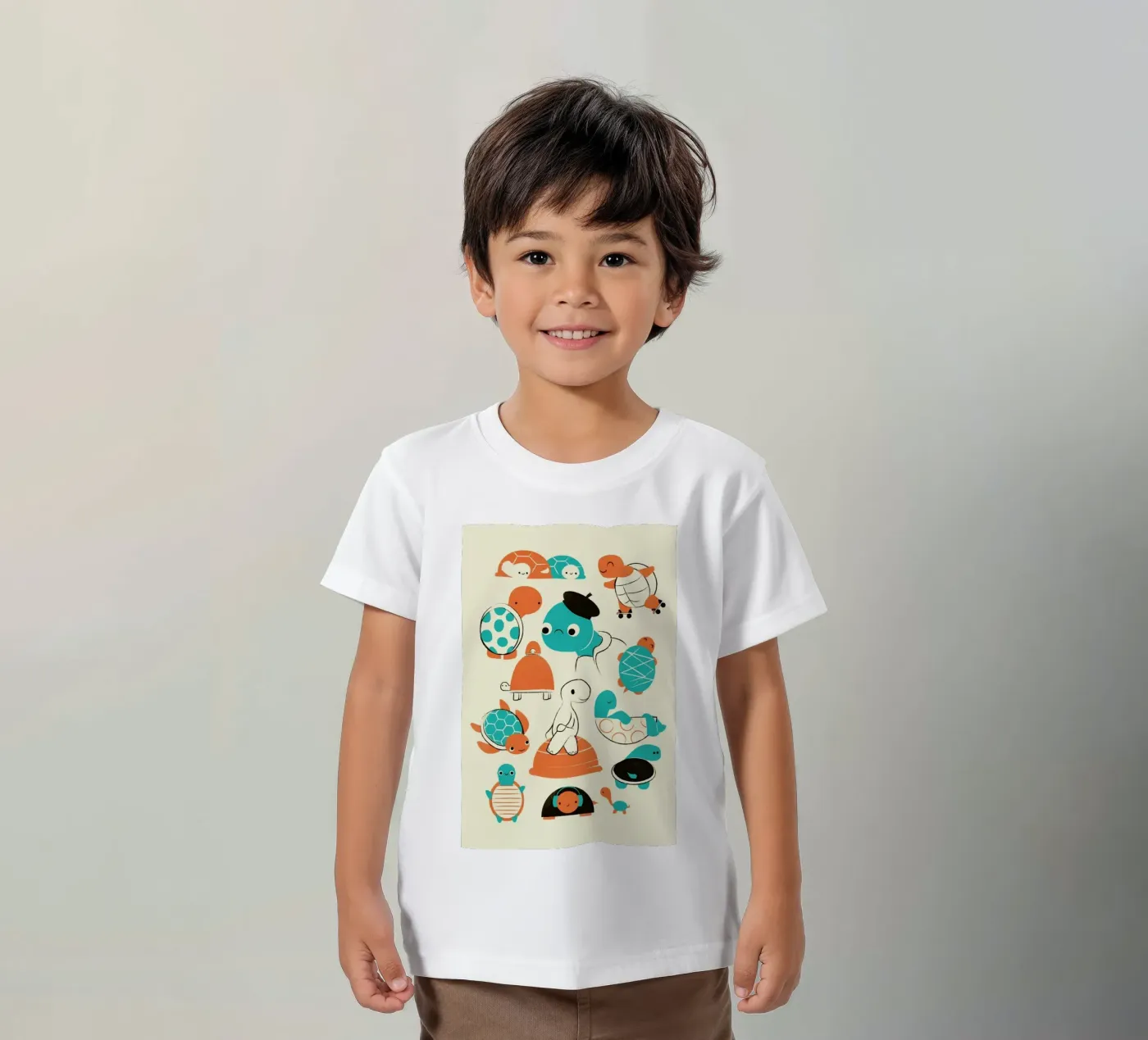 Turtles Kinder T-Shirt von Jay Fleck