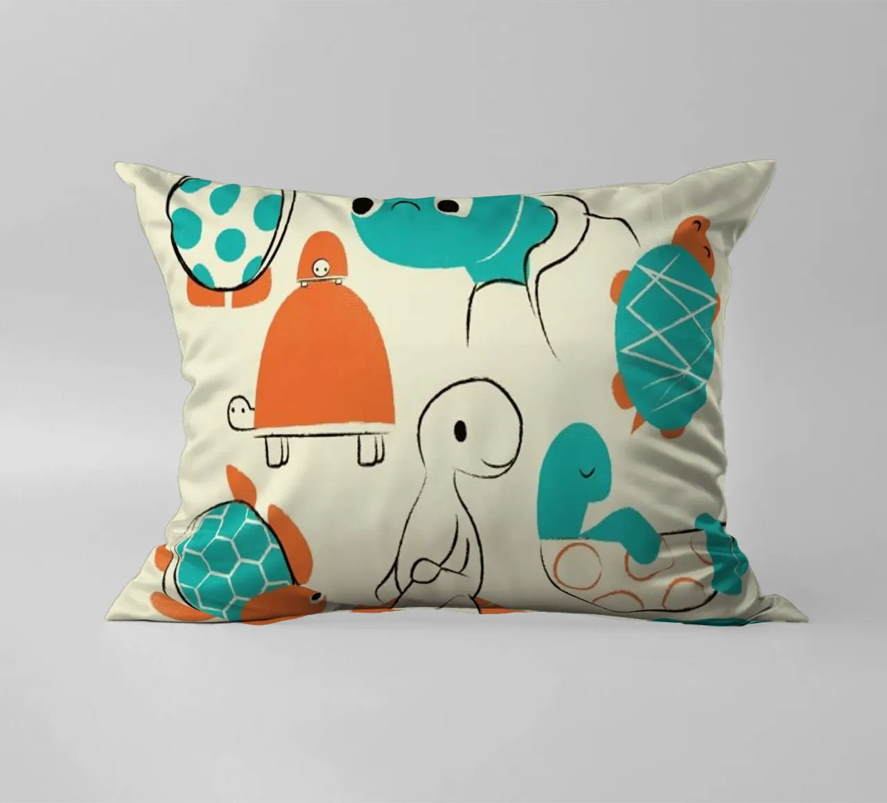 Turtles cuscino da Jay Fleck