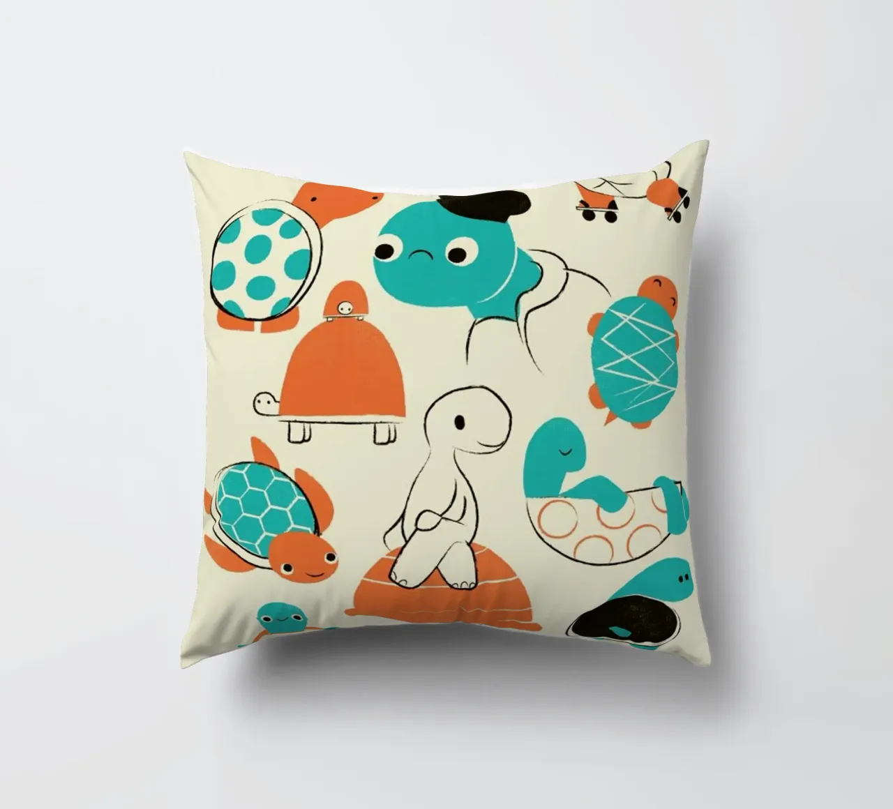 Turtles cuscino da Jay Fleck