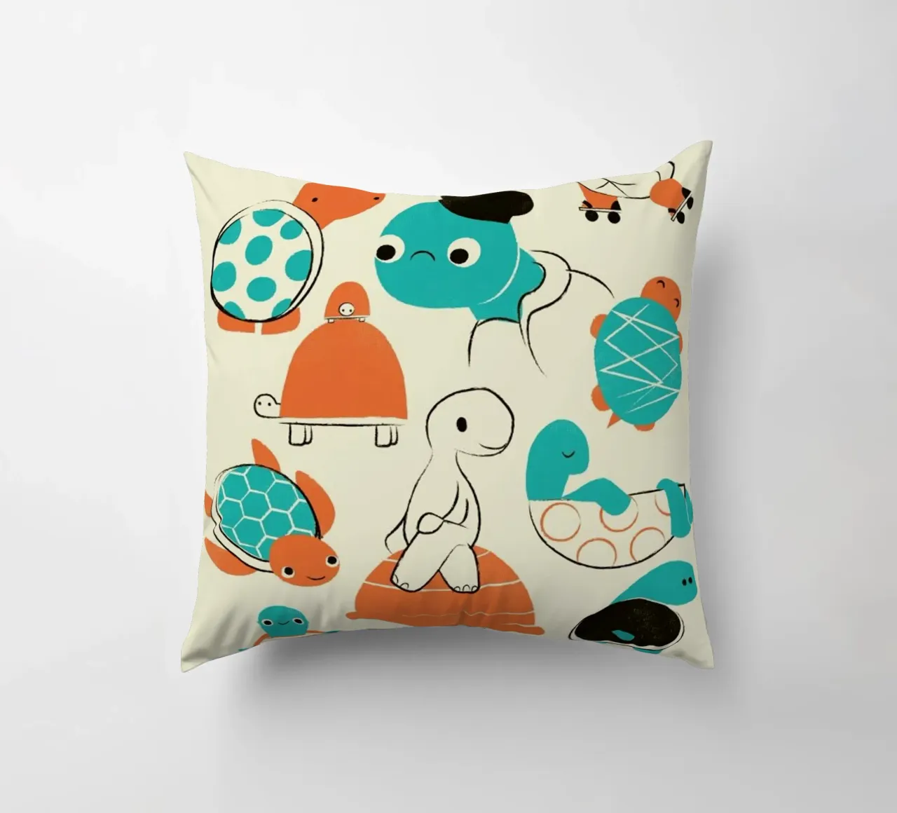 Turtles cuscino da Jay Fleck