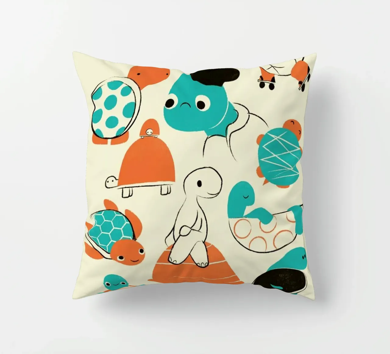 Turtles cuscino da Jay Fleck