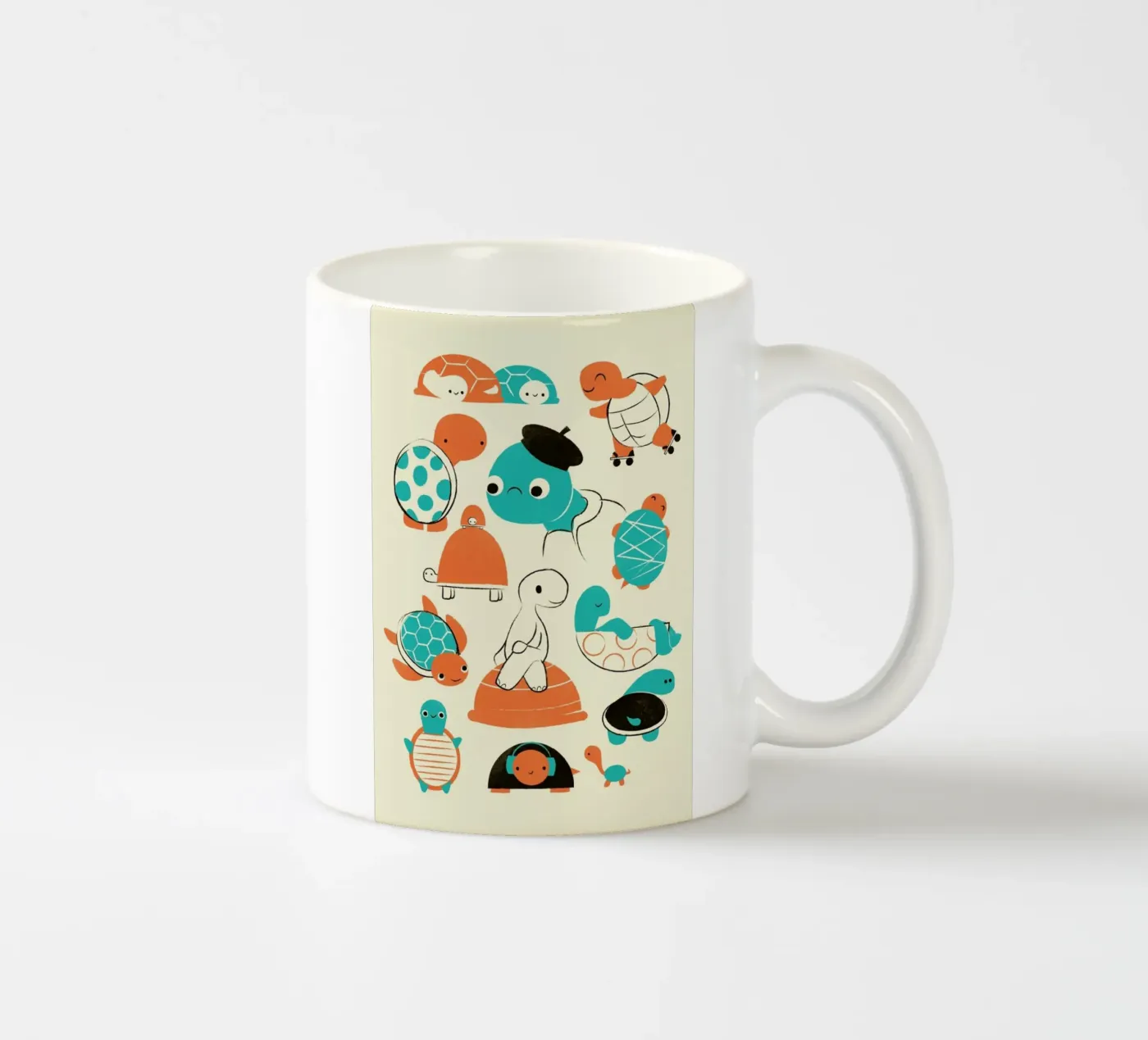 Turtles tazza in ceramica da Jay Fleck