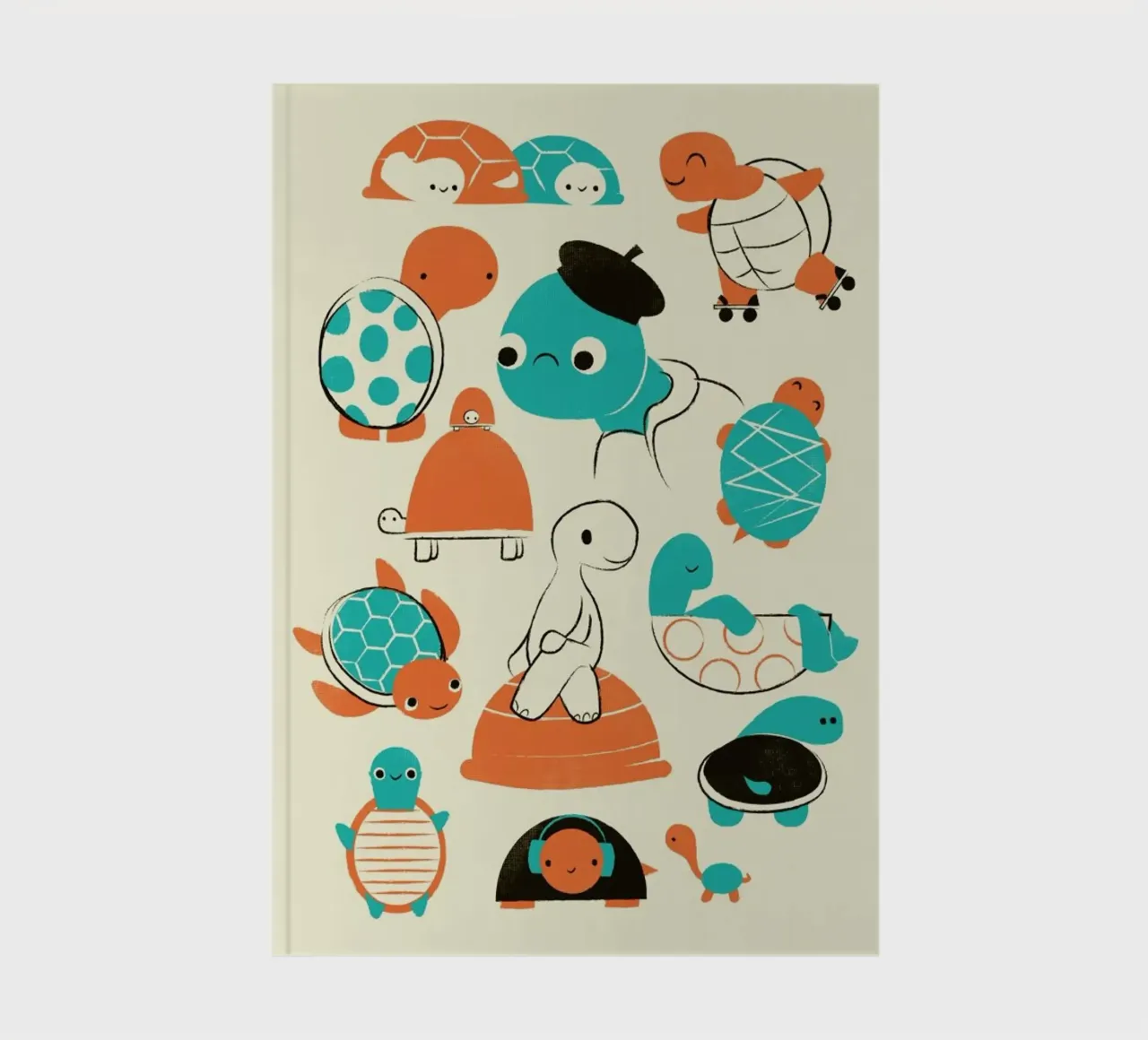 Turtles notebook by Jay Fleck