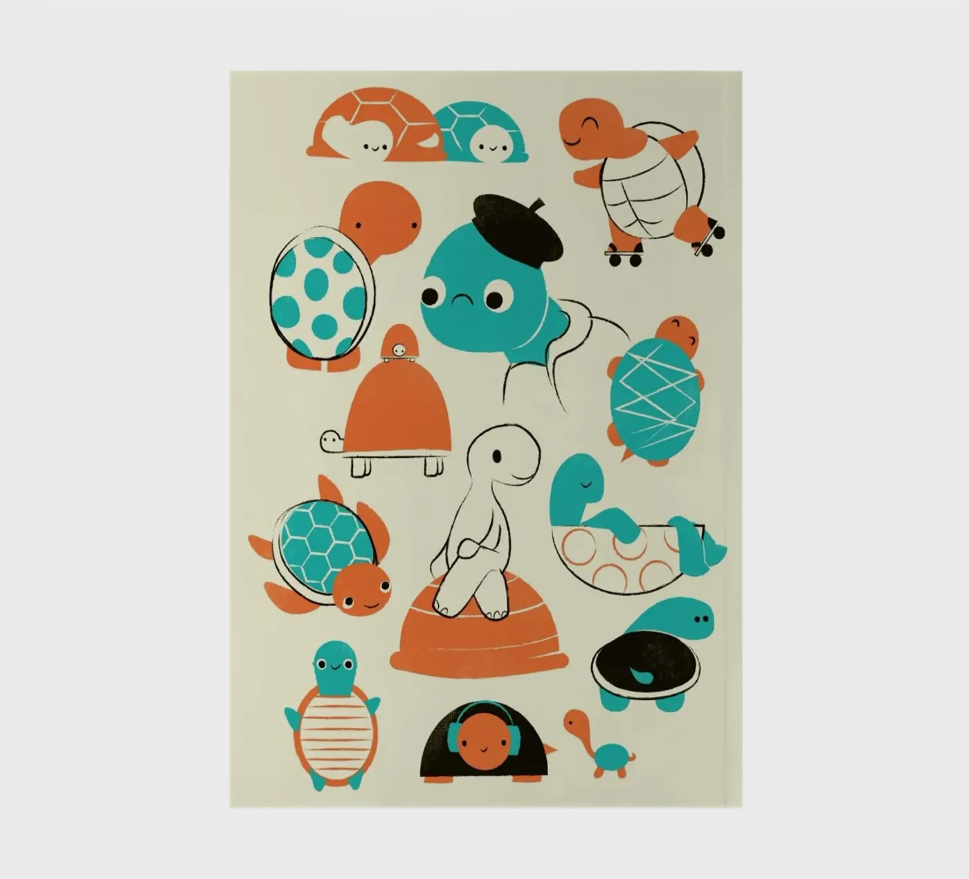 Turtles notebook by Jay Fleck