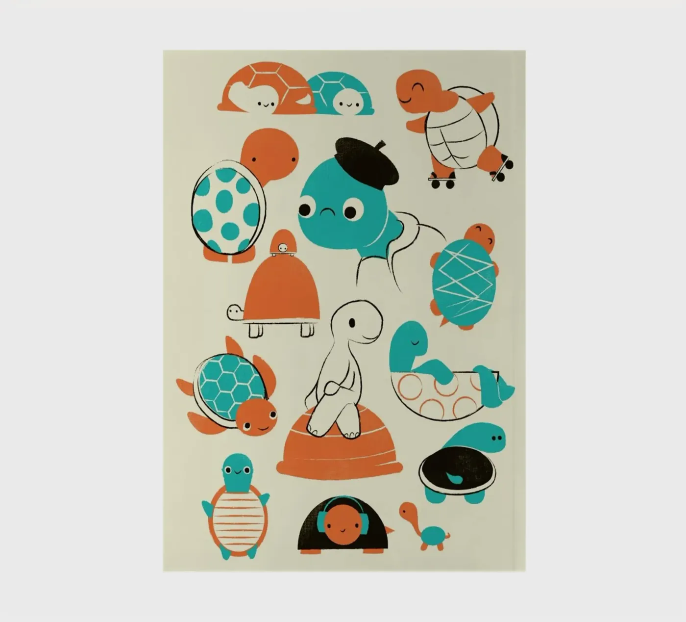 Turtles Notizbuch von Jay Fleck