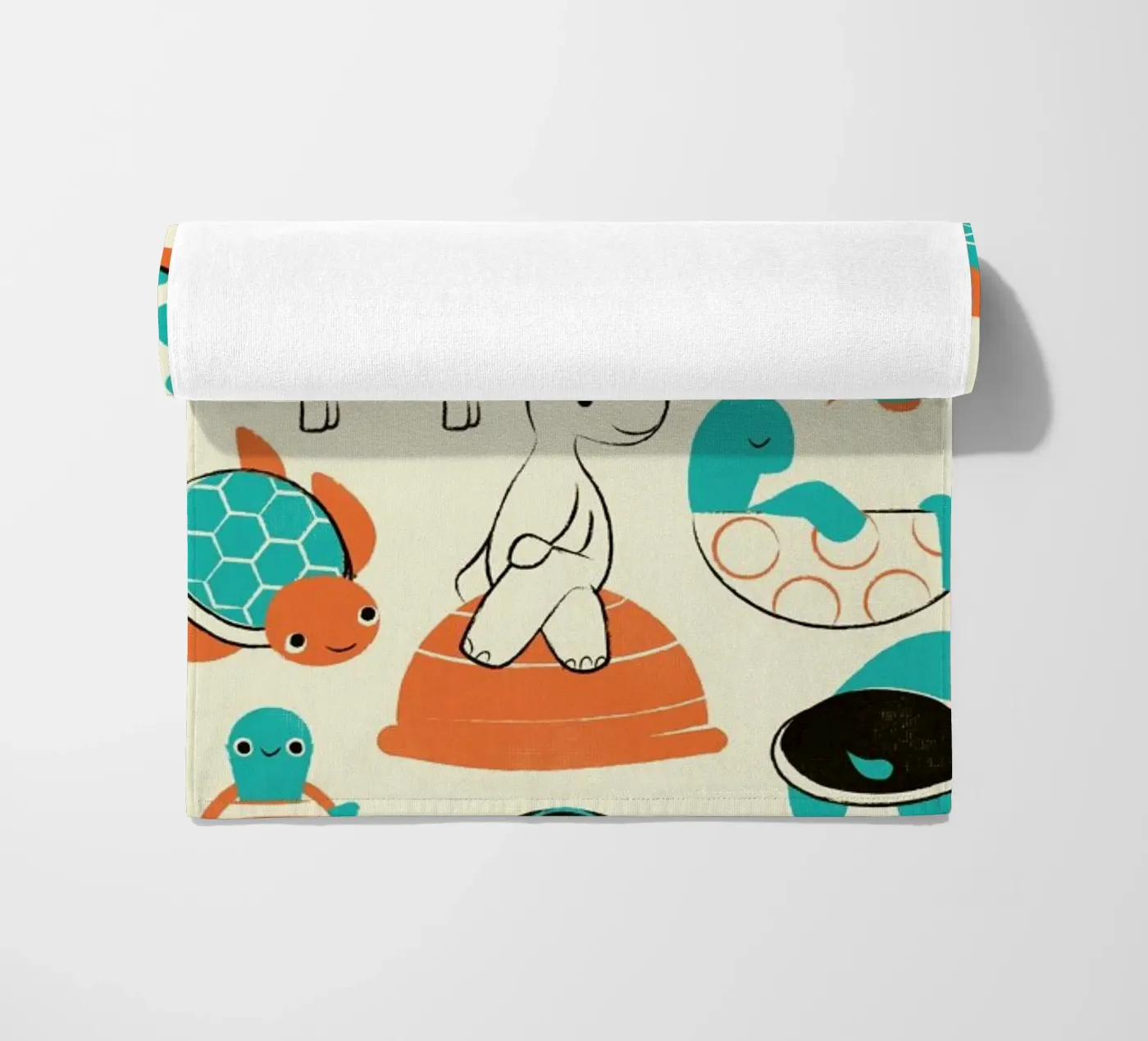 Turtles beach towel by Jay Fleck