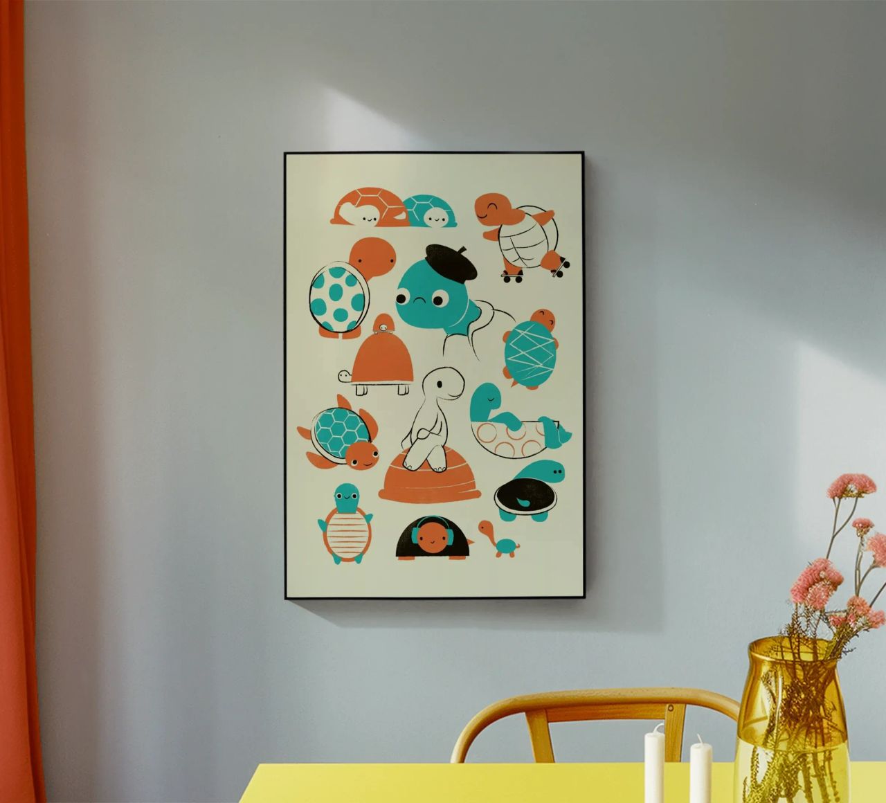 Turtles plexiglass da Jay Fleck