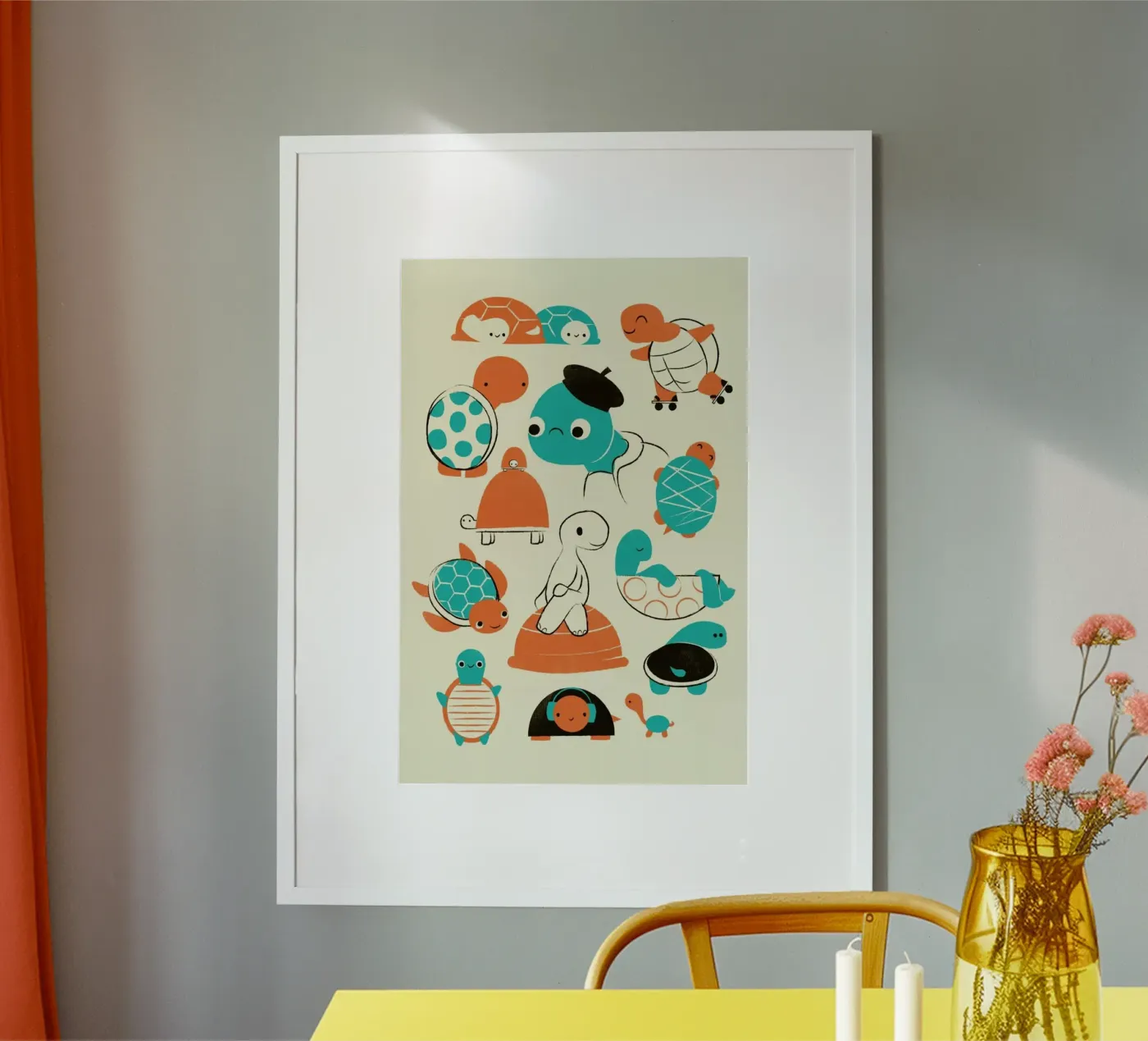 Turtles Poster von Jay Fleck